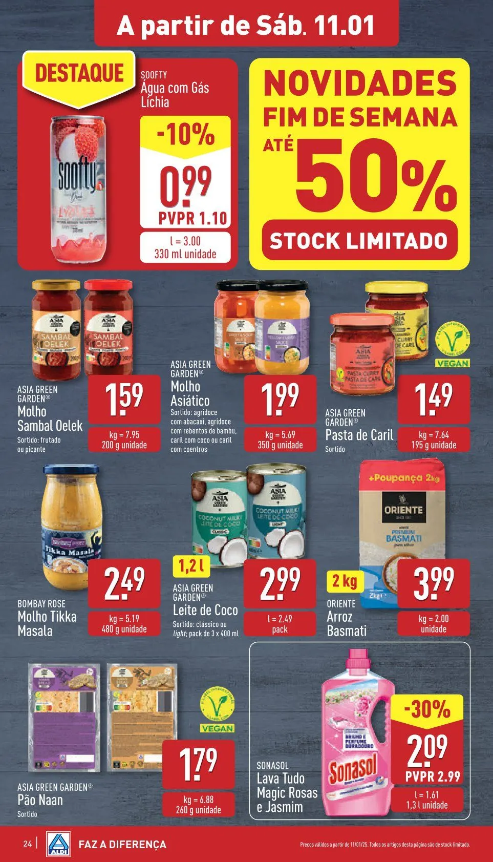 Folheto Aldi Ofertas de 8 de janeiro até 14 de janeiro 2025 - Pagina 24