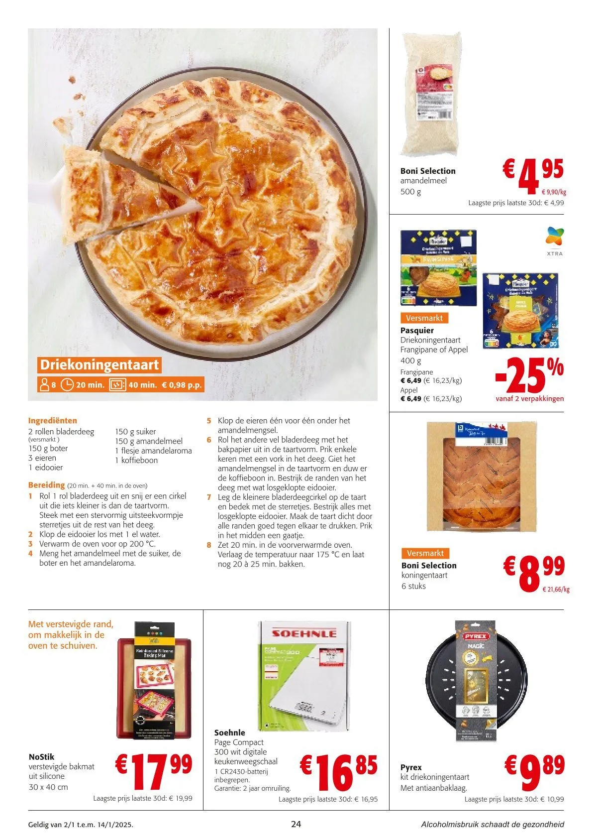 Speciale promoties van Colruyt van 2 januari tot 14 januari 2025 - folder pagina 24