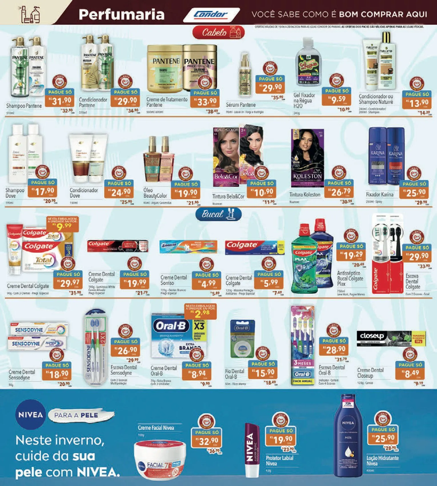 Encarte de Folhetos Supermercados Condor 15 de junho até 28 de junho 2026 - Pagina 24
