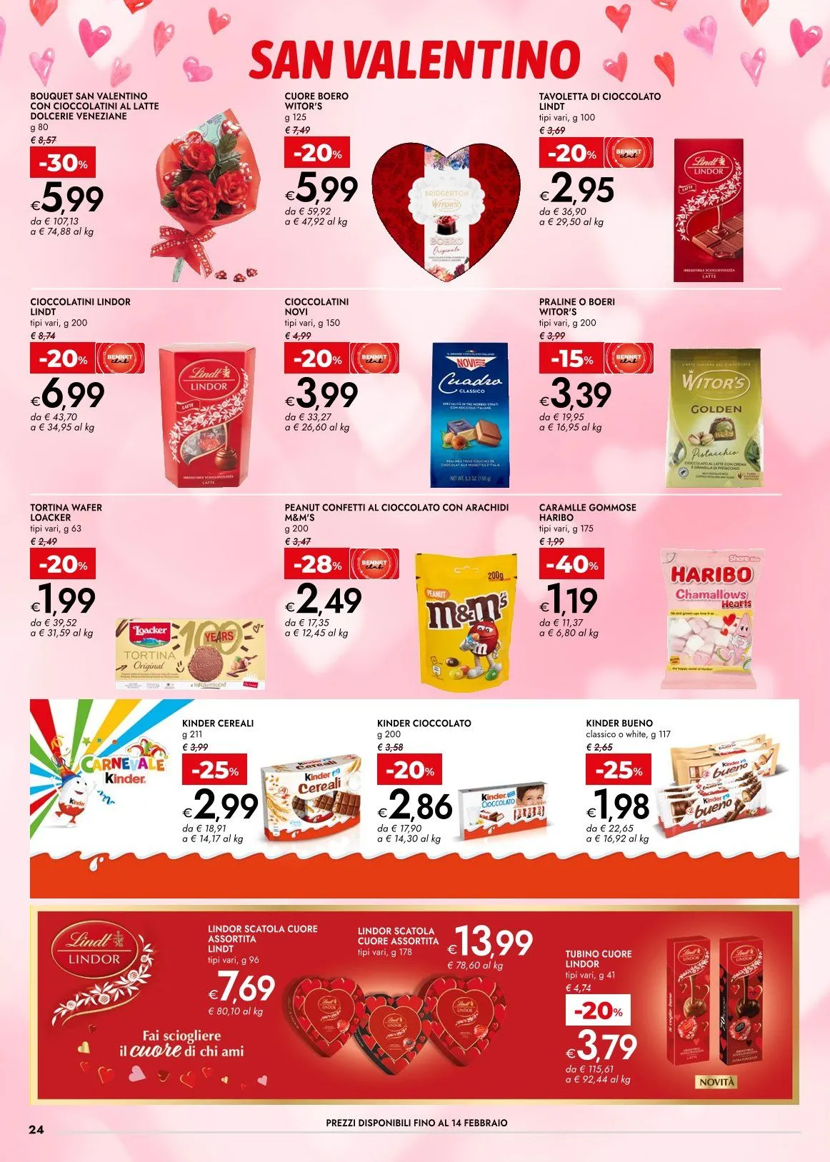 Volantini bennet da 29 gennaio a 11 febbraio di 2026 - Pagina del volantino 24