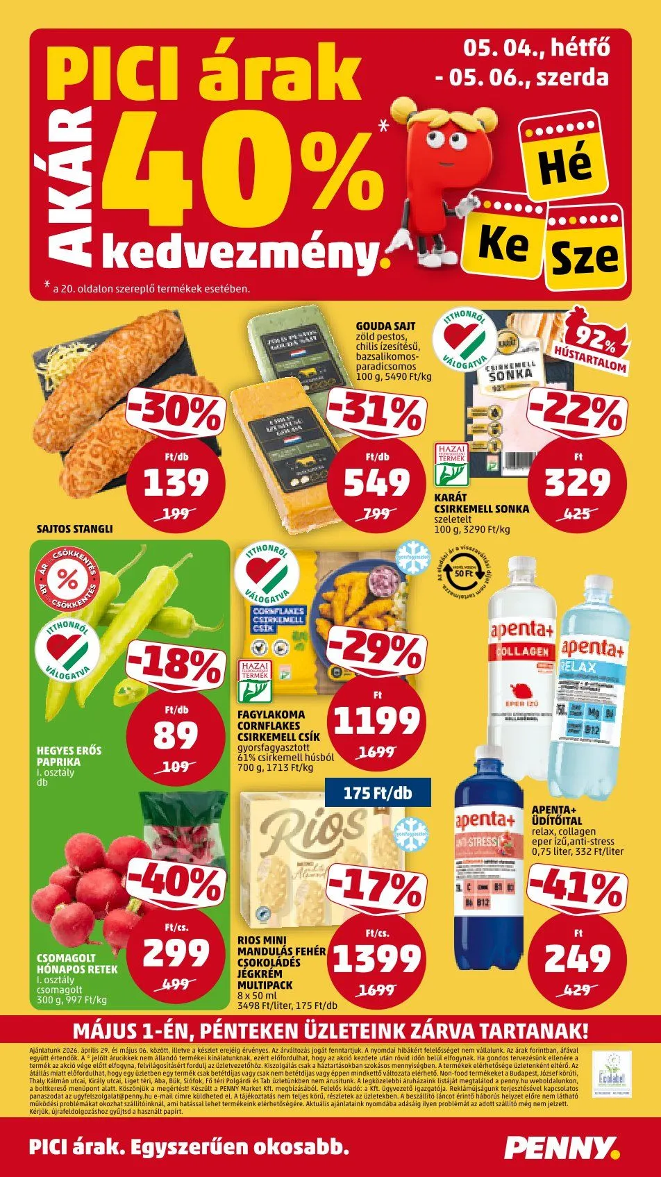 Katalógus  Penny Market legfrissebb ajánlatai április 29.-tól május 6.-ig 2026. - Oldal 24