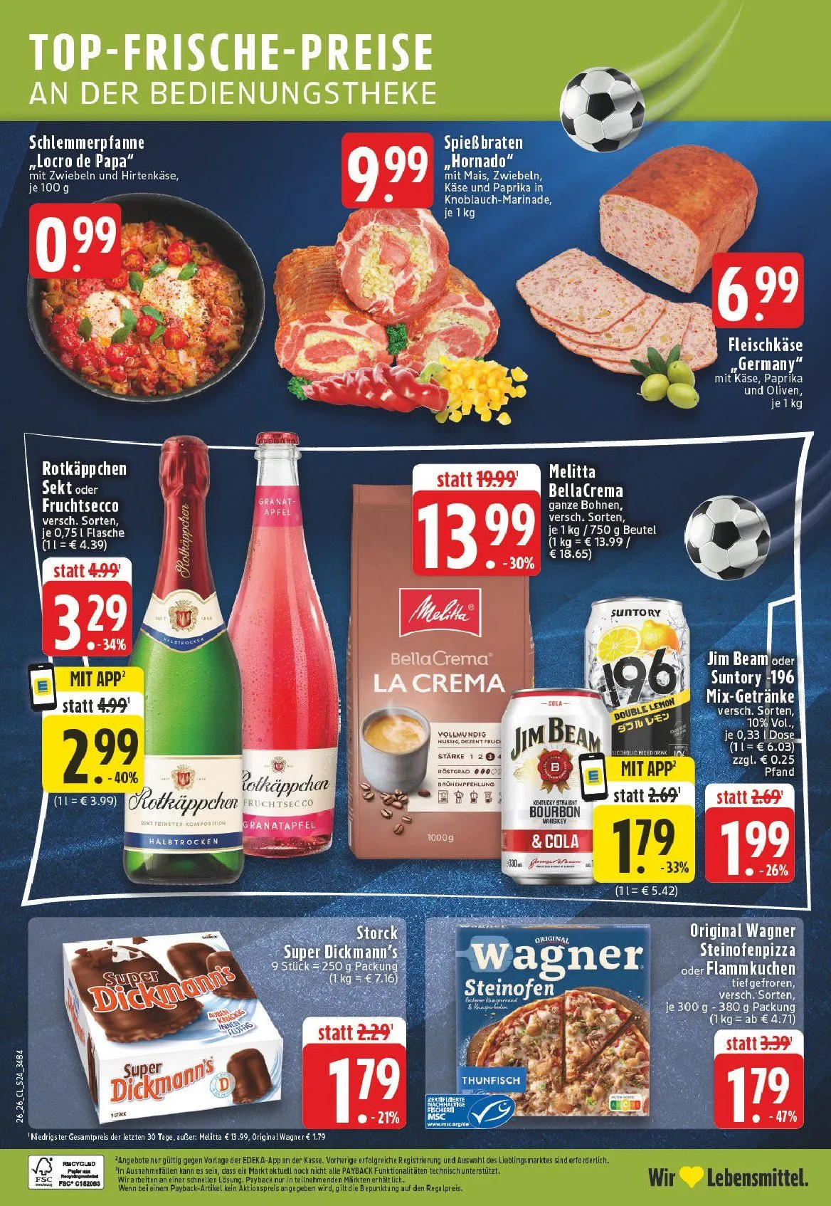 Edeka Angebote von 22. Juni bis 27. Juni 2026 - Prospekt seite 24