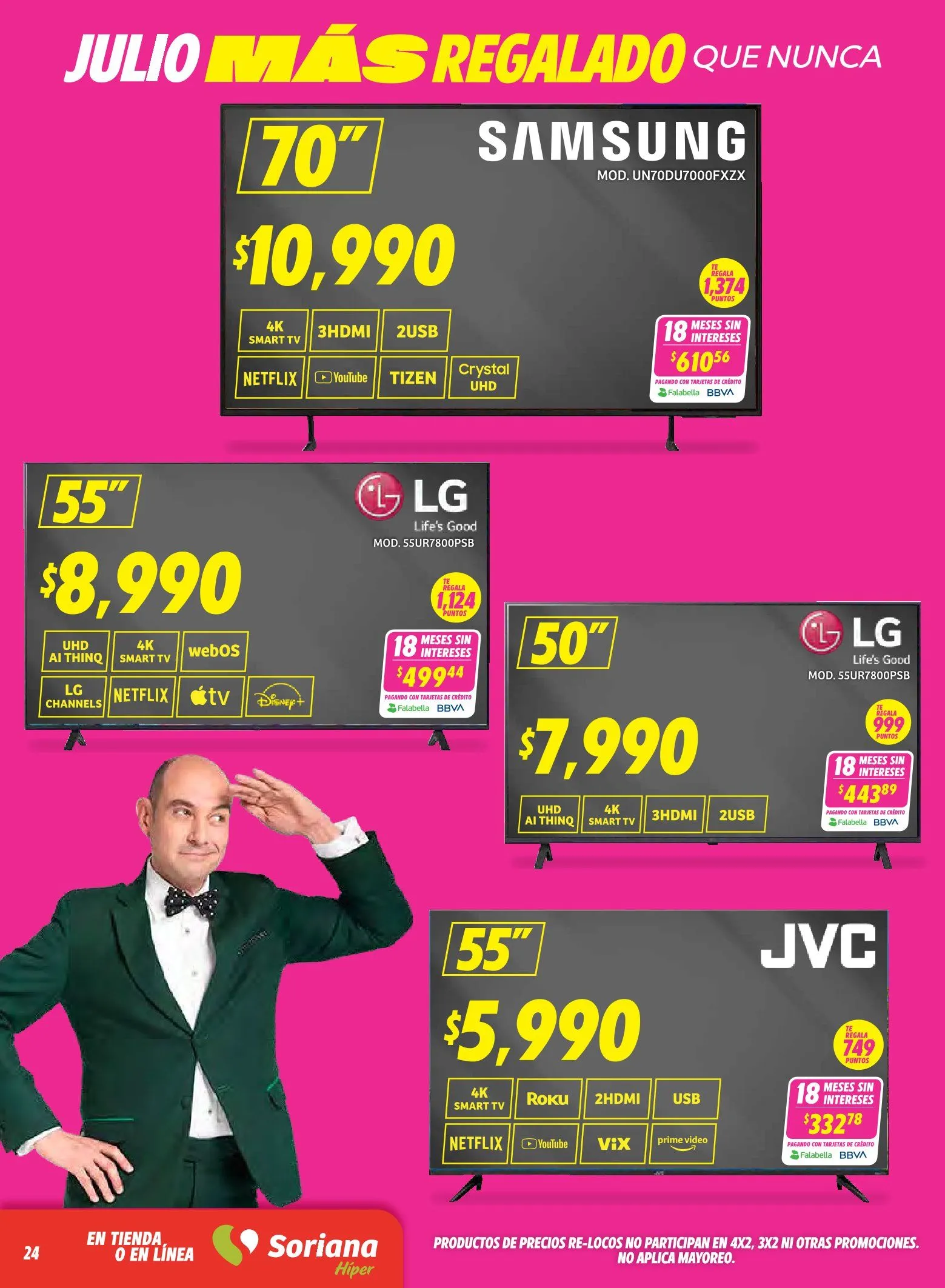 Catálogo de Soriana Ofertas 4 de julio al 10 de julio 2025 - Pagina 24