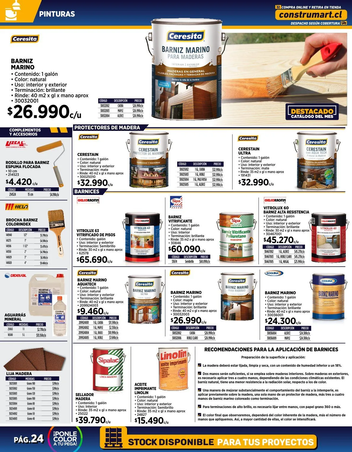 Catálogo de Construmart Ofertas del Mes 1 de octubre al 31 de octubre 2025 - Página 24