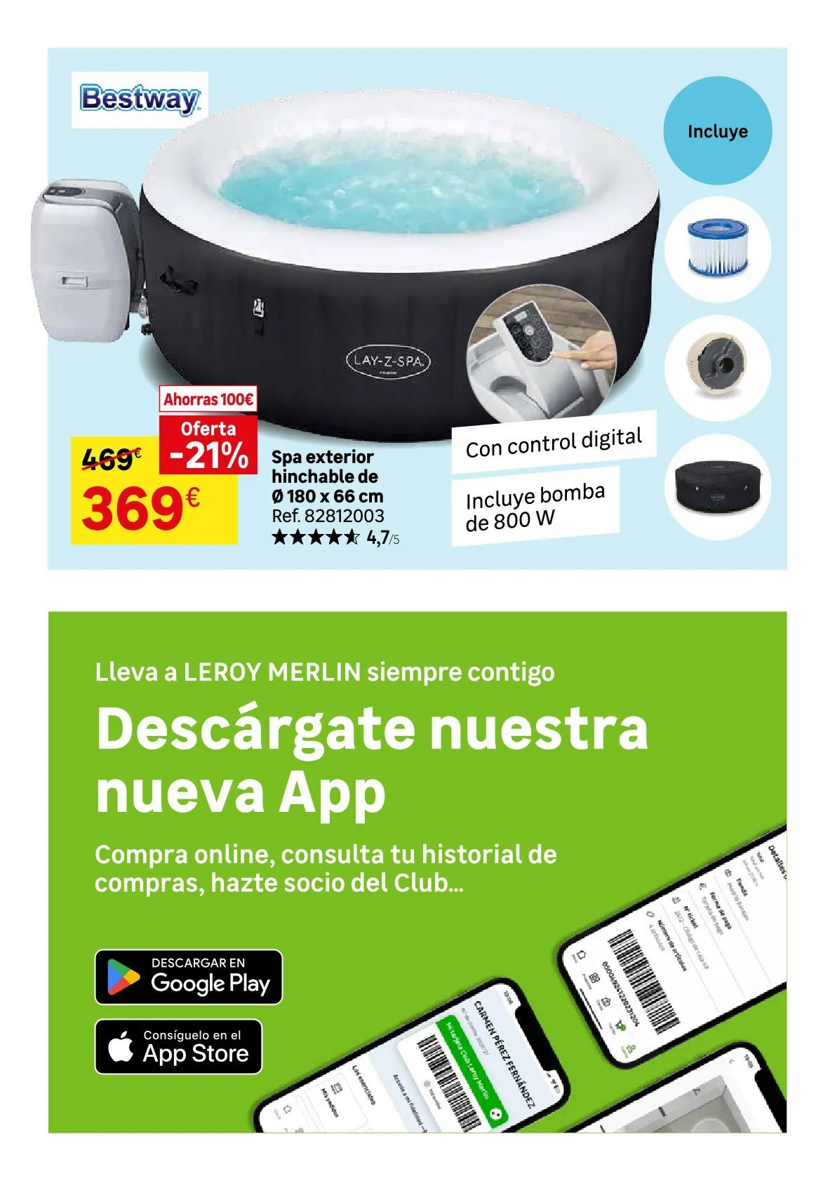 Catálogo de Leroy Merlin Ofertas 26 de mayo al 22 de junio 2026 - Página 24