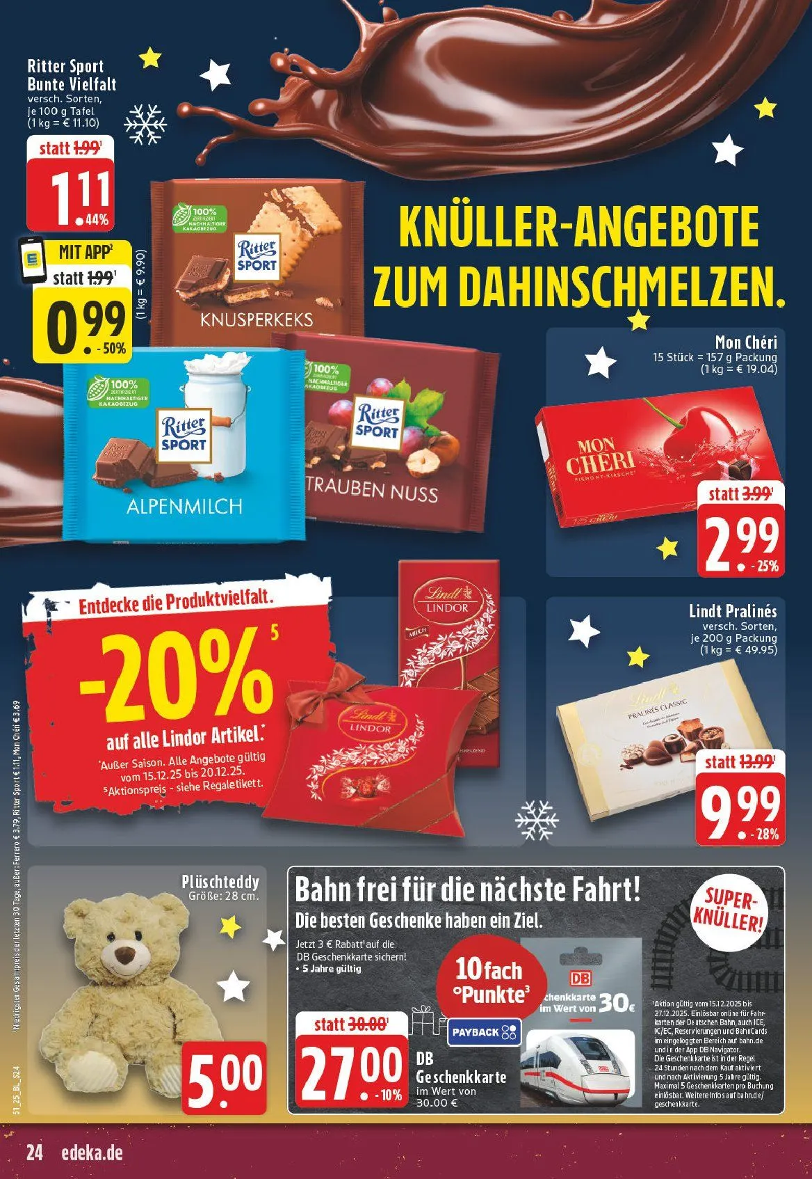 Edeka Angebote von 13. Dezember bis 20. Dezember 2025 - Prospekt seite 24