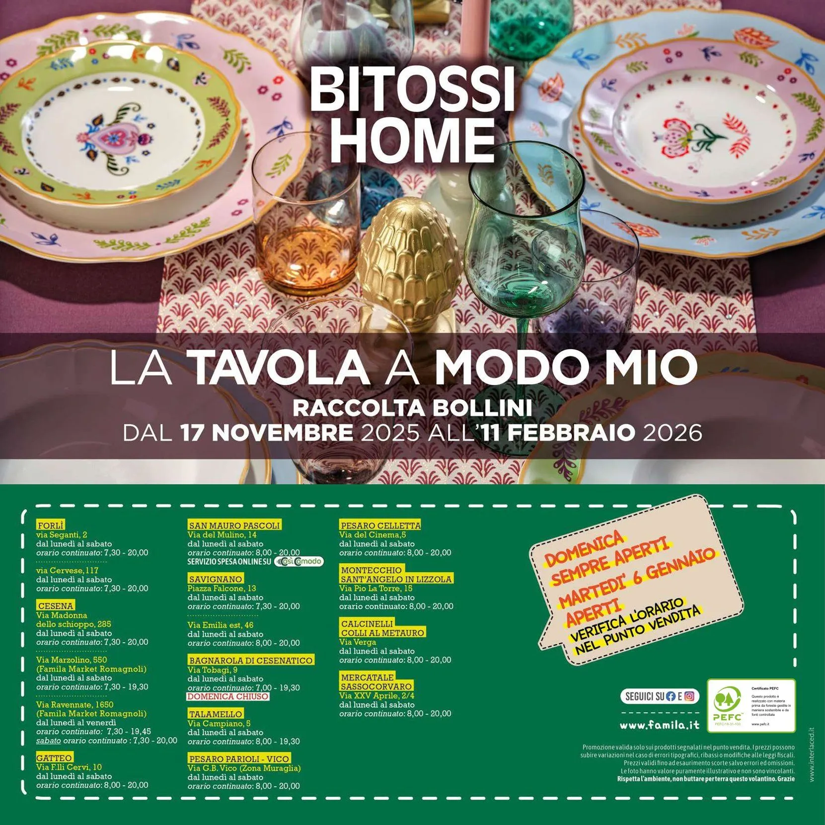 Volantini Famila da 28 dicembre a 7 gennaio di 2026 - Pagina del volantino 24