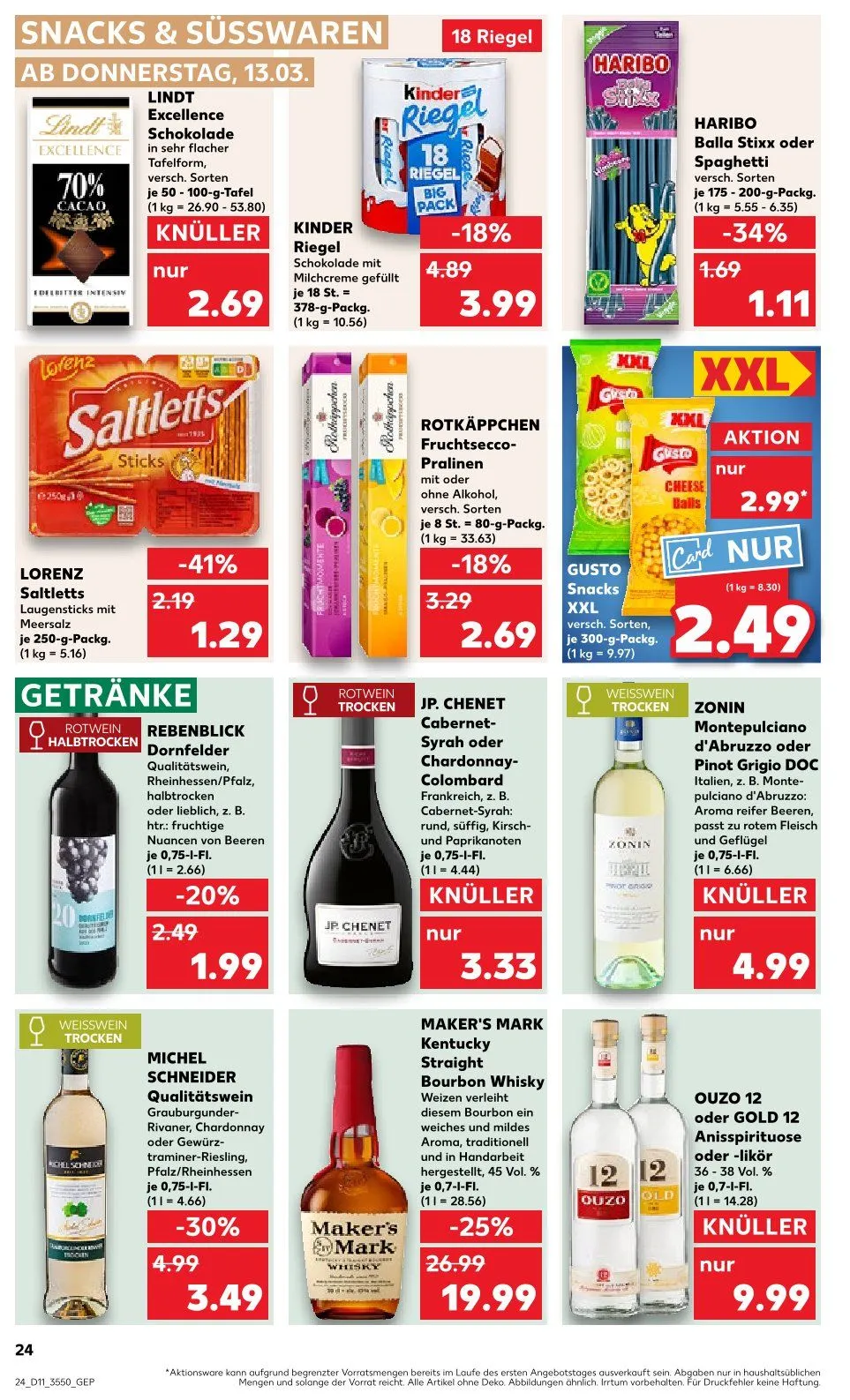 Kaufland Prospekt von 13. März bis 19. März 2025 - Prospekt seite 24
