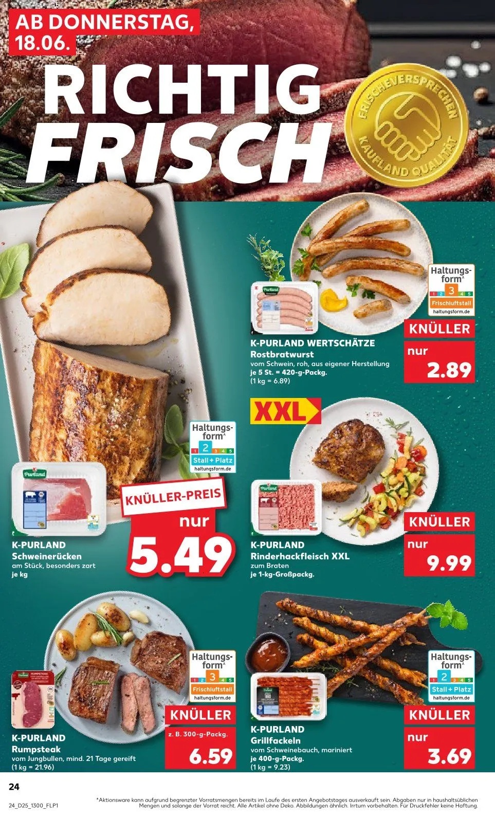 Kaufland Prospekte von 18. Juni bis 24. Juni 2026 - Prospekt seite 24