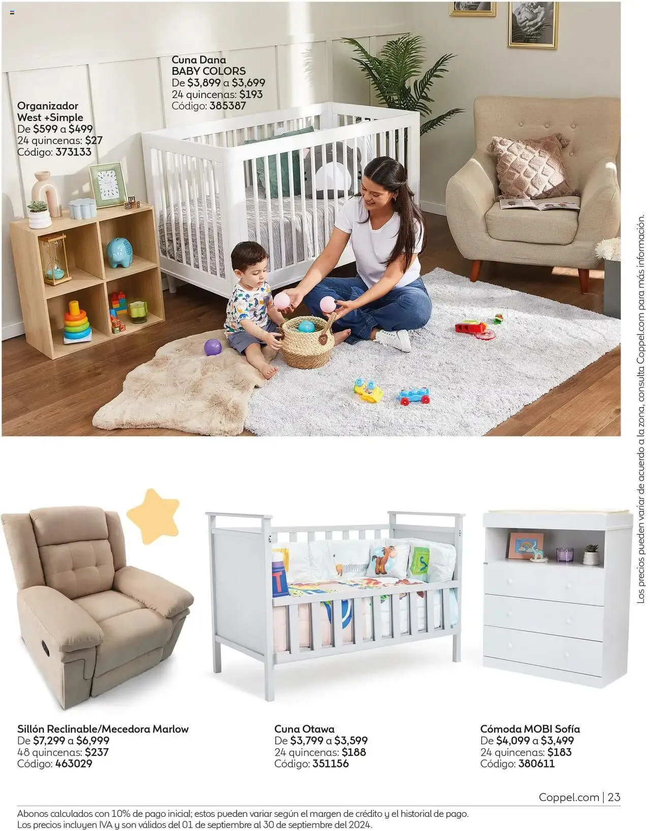 Catálogo de Catálogo Coppel 1 de septiembre al 30 de septiembre 2024 - Pagina 23