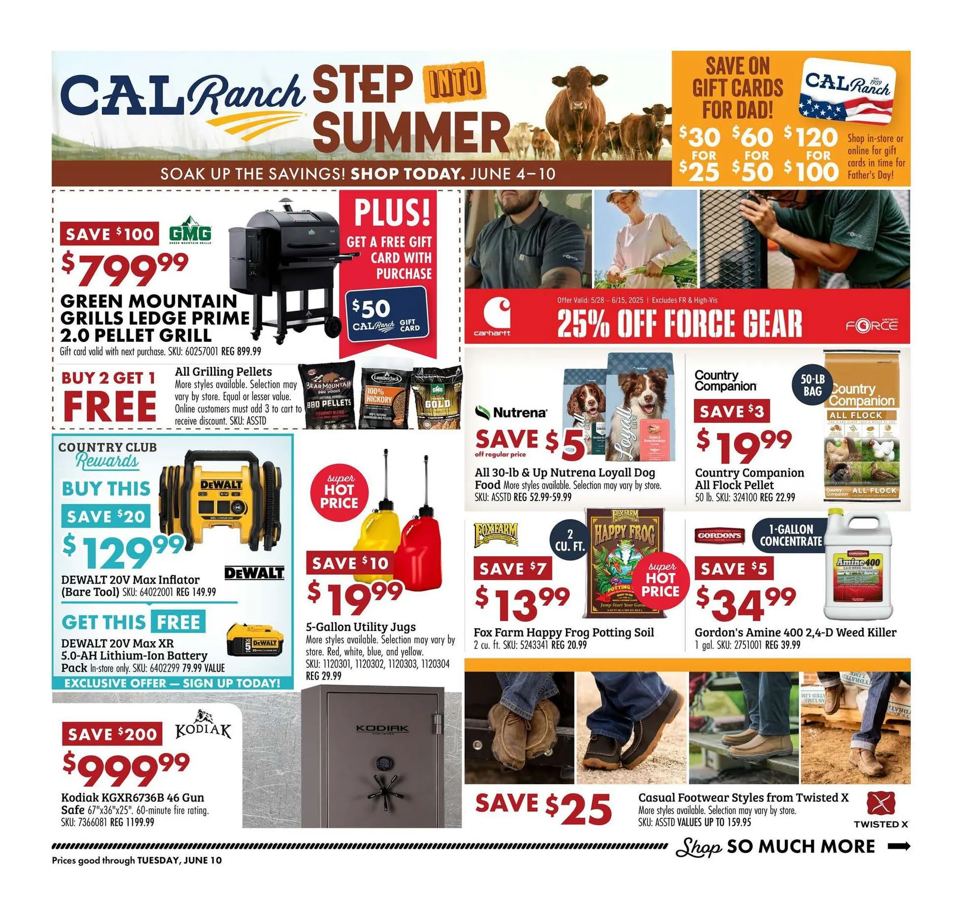 Weekly ad C-A-L  Ranch Stores Sales from June 4 to June 10 2025 - Page 