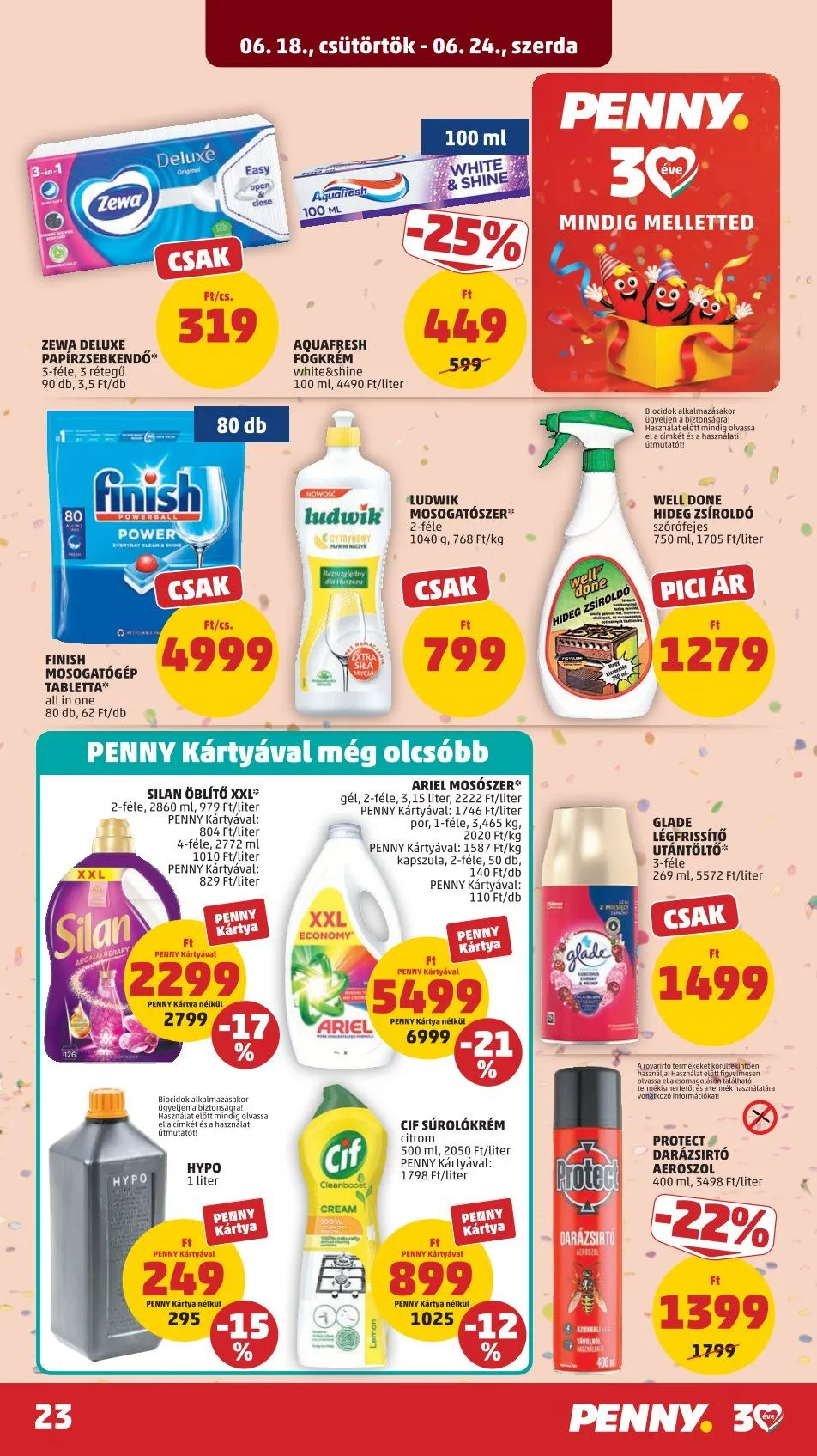 Katalógus  Penny Market legfrissebb ajánlatai június 18.-tól június 24.-ig 2026. - Oldal 25