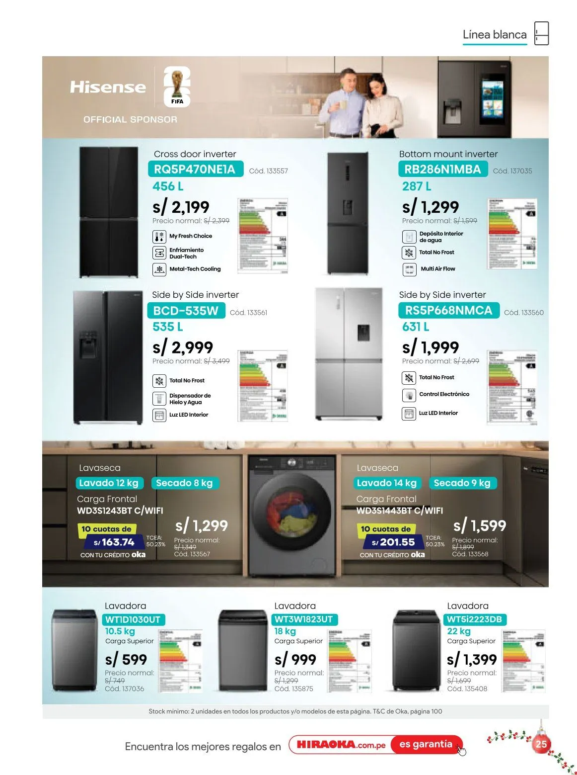 Catalogo de Hiraoka Ofertas 9 de diciembre al 31 de diciembre 2025 - Pag 25