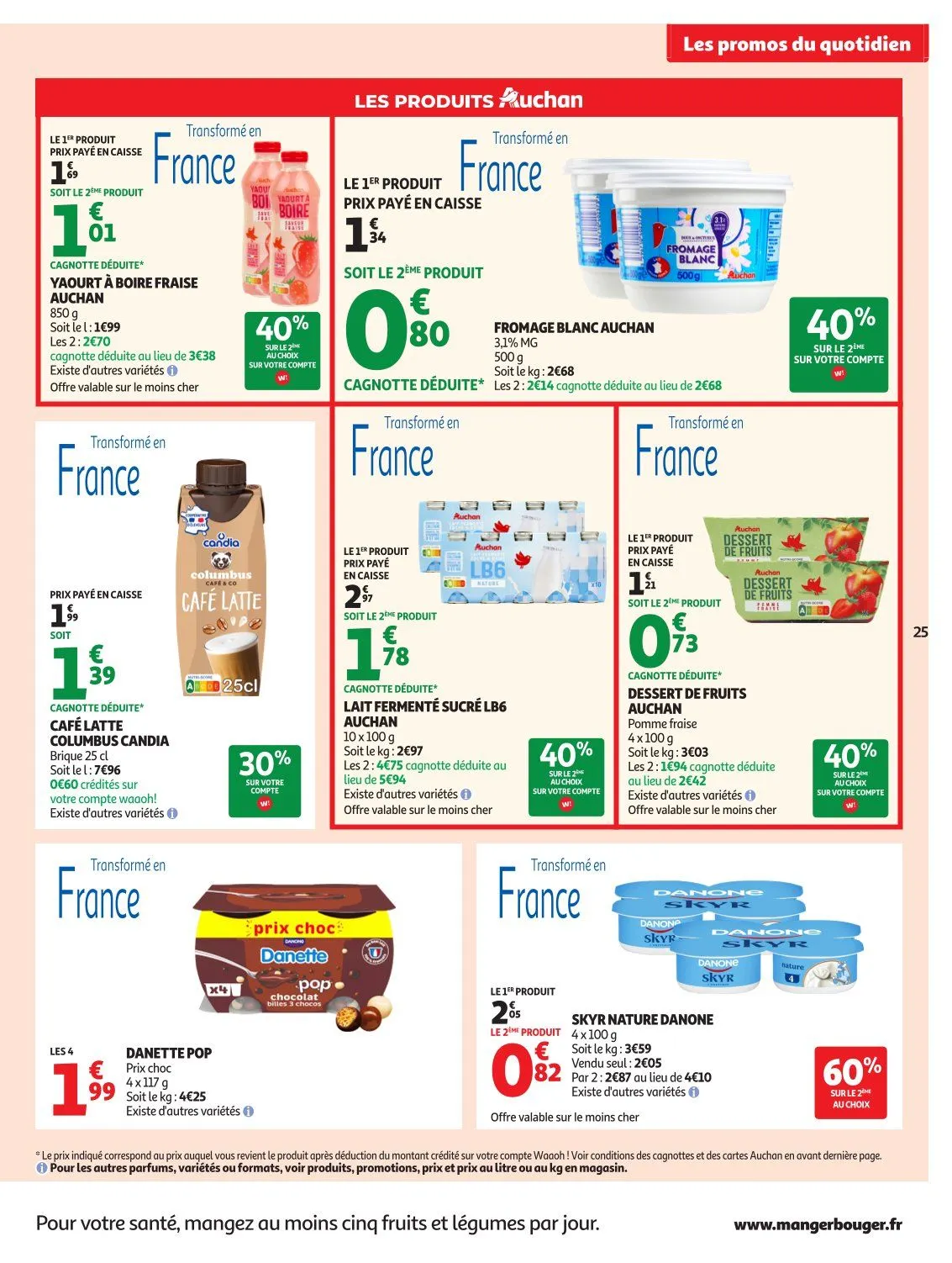 Catalogues Auchan du 28 juillet au 8 août 2026 - Catalogue page 25