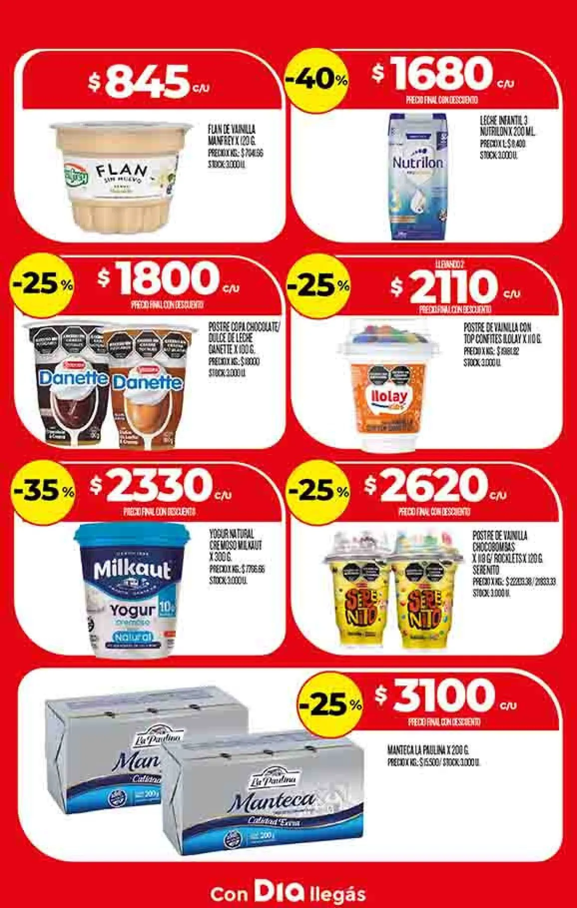 Ofertas de Ofertas Dia  1 de abril al 6 de abril 2026 - Página 25 del catálogo
