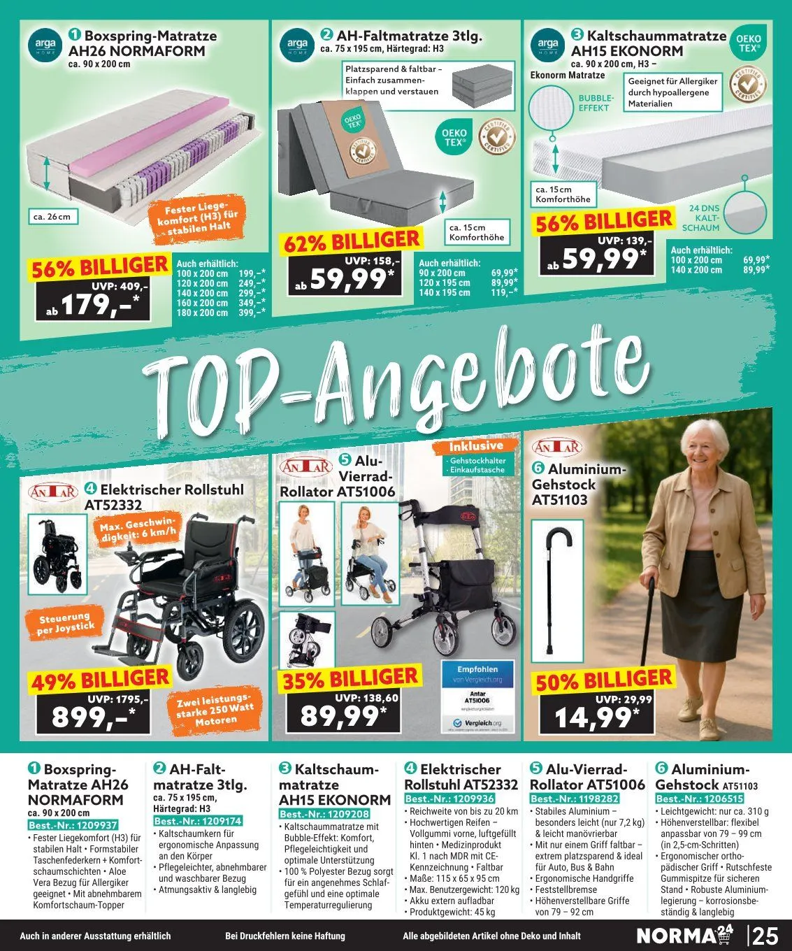 NORMA Angebote von 22. Dezember bis 24. Dezember 2025 - Prospekt seite 25