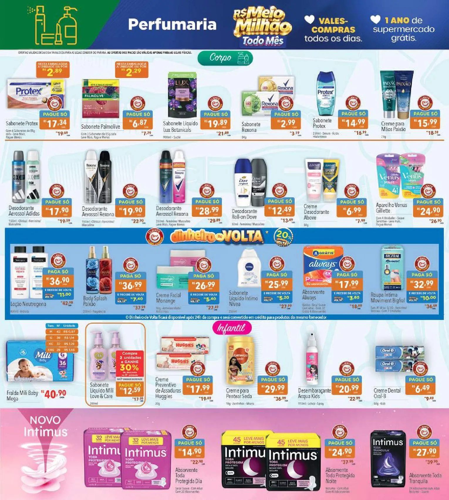 Encarte de Folhetos Supermercados Condor  26 de maio até 14 de junho 2026 - Pagina 25