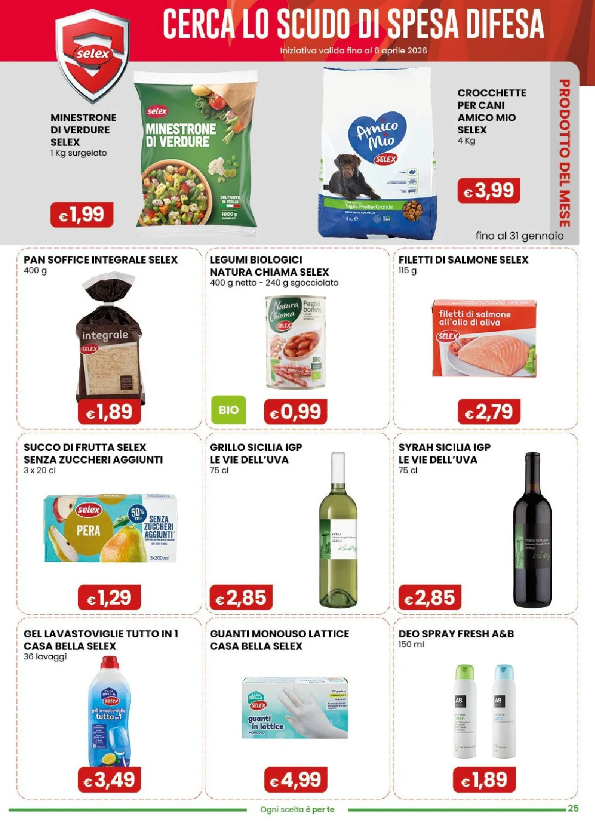  Volantini Gala Supermercati da 14 gennaio a 27 gennaio di 2026 - Pagina del volantino 25