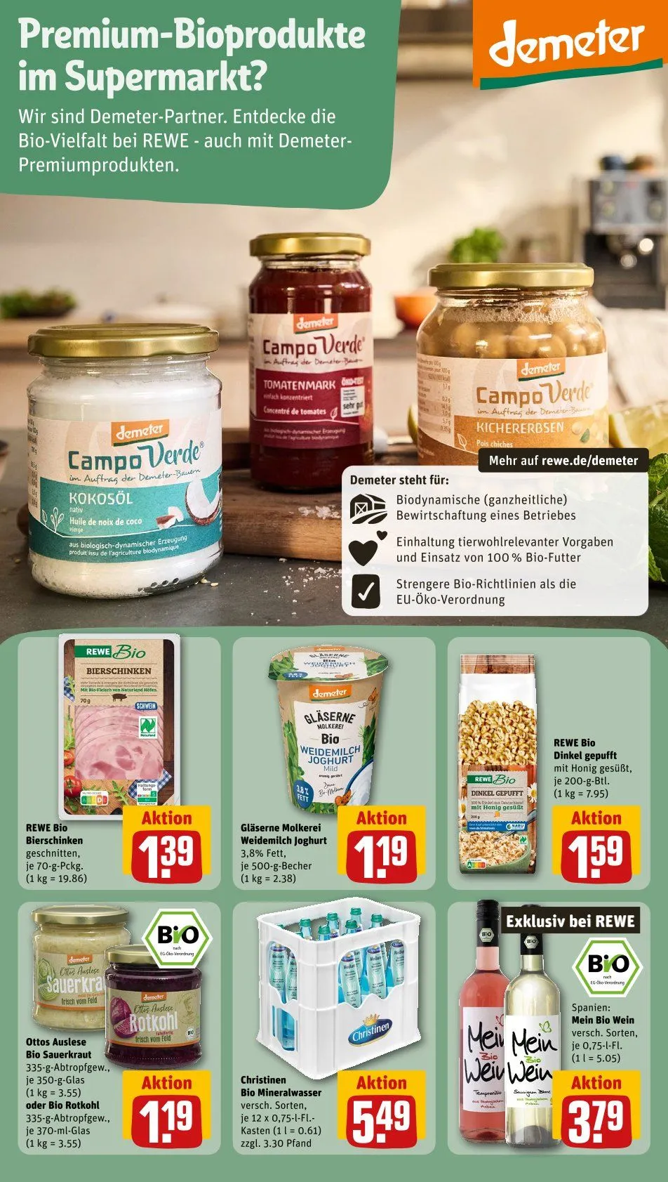 REWE Propsekt von 17. Juni bis 22. Juni 2025 - Prospekt seite 11