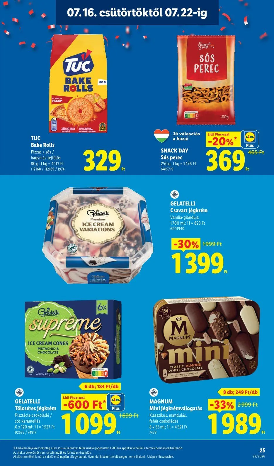 Katalógus Lidl  július 16.-tól július 22.-ig 2026. - Oldal 25