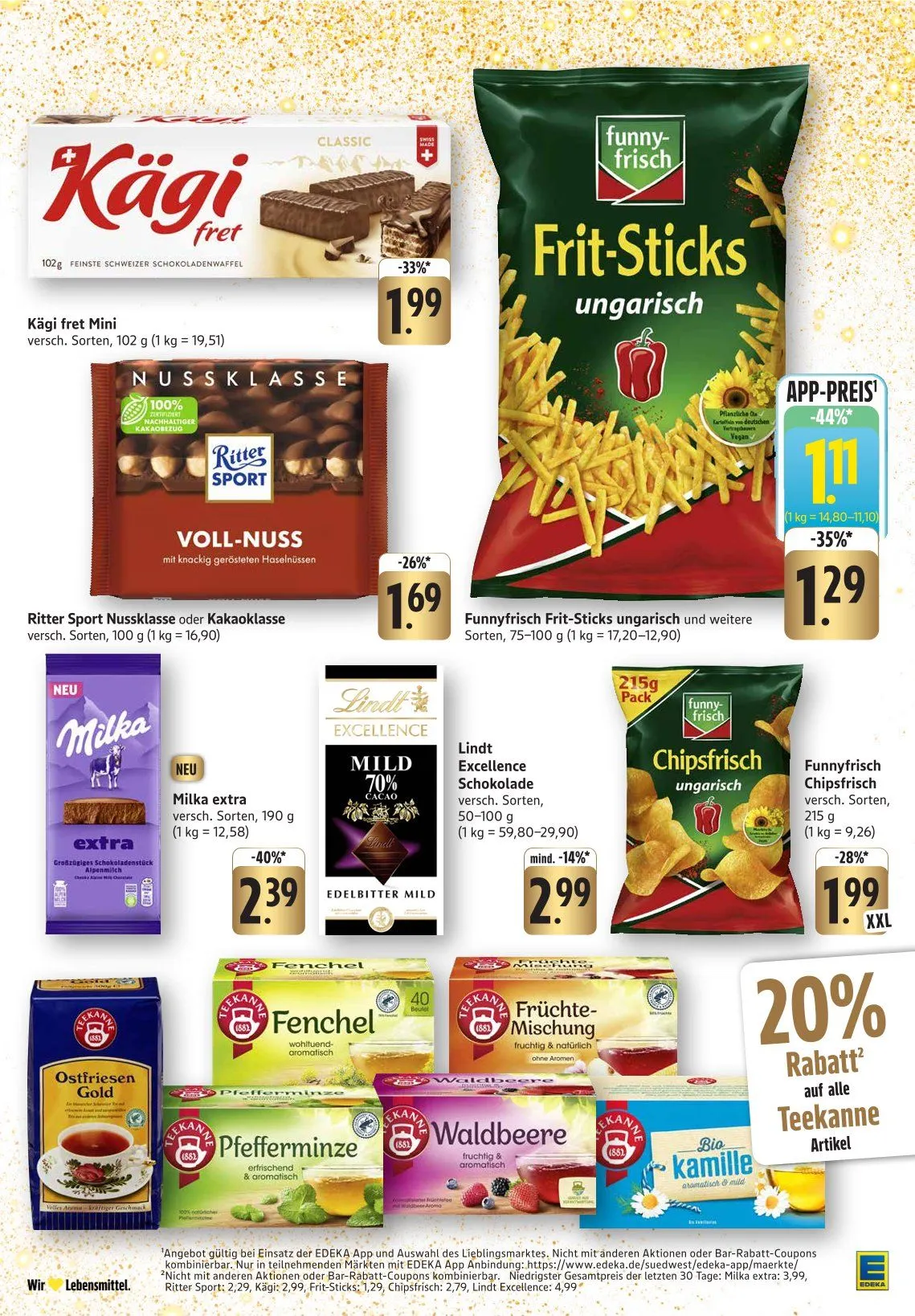 Edeka Sales von 3. Dezember bis 6. Dezember 2025 - Prospekt seite 25