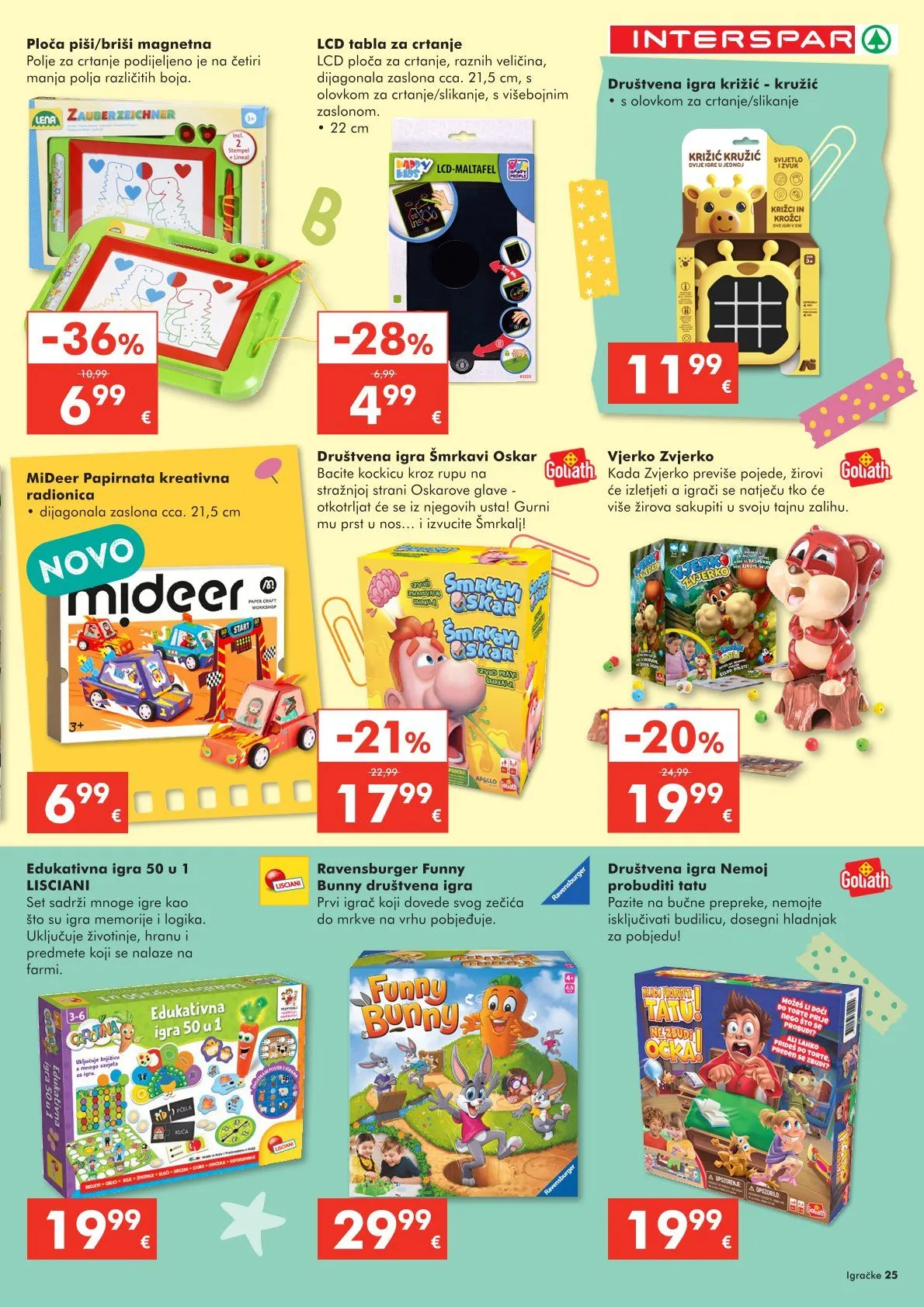 Katalog Najnovije ponude trgovine INTERSPAR od 22. listopada do 6. siječnja 2026. - Pregled Stranica 25
