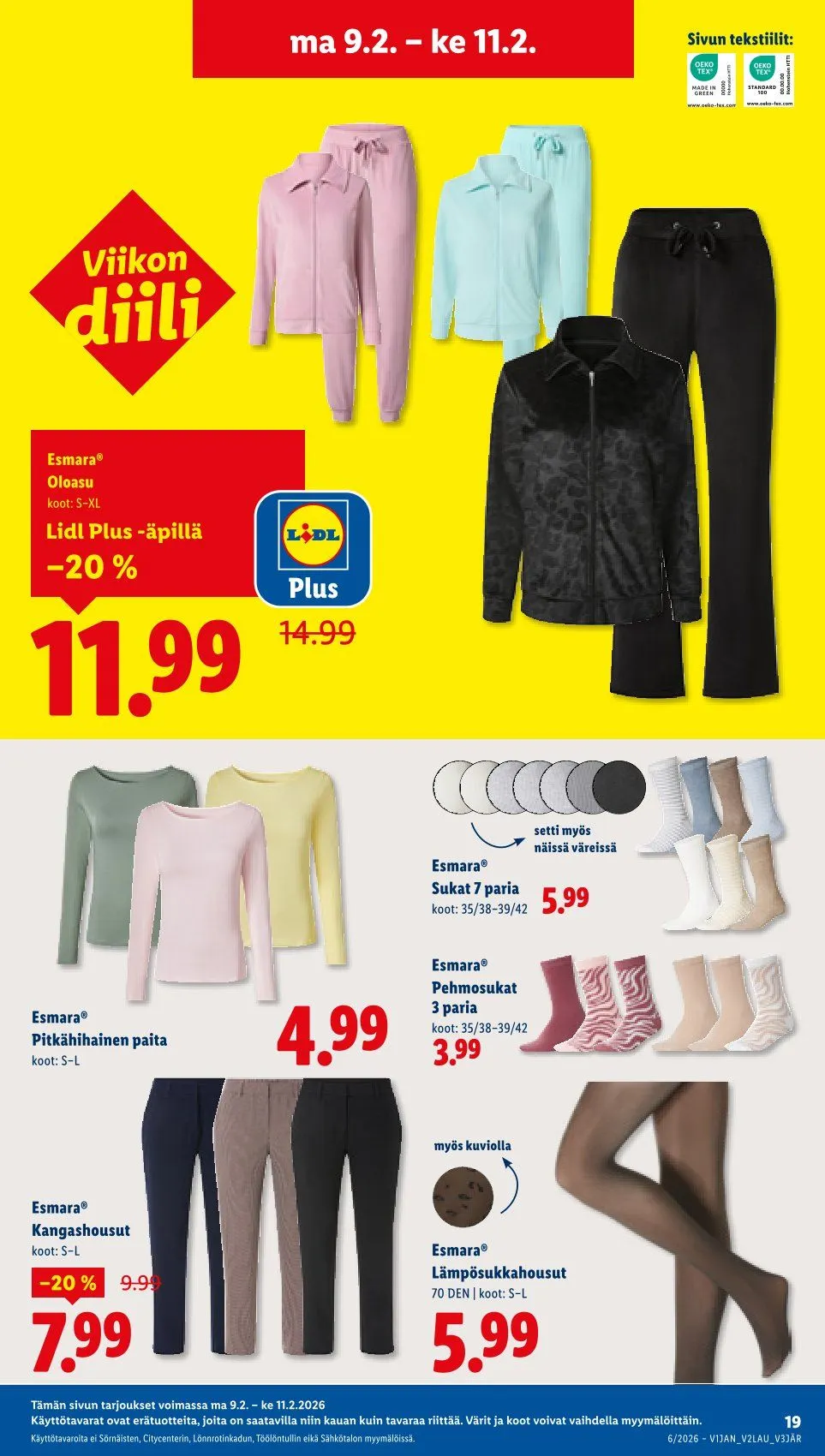 Kaupan Lidl uusimmat tarjoukset voimassa alkaen 5. helmikuuta - 8. helmikuuta 2026 - Tarjouslehti sivu 25