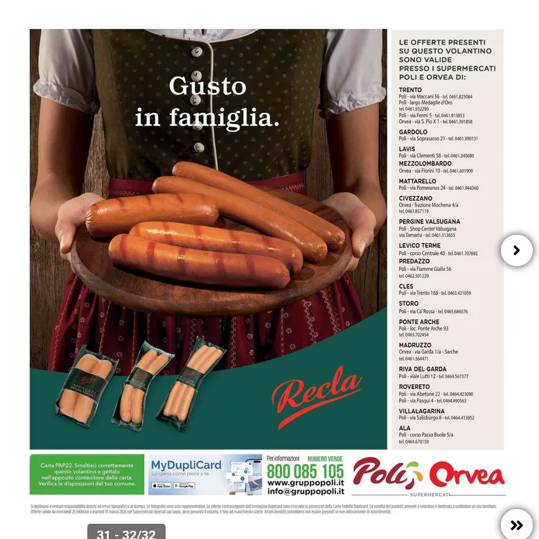Volantini Poli da 25 febbraio a 10 marzo di 2026 - Pagina del volantino 25