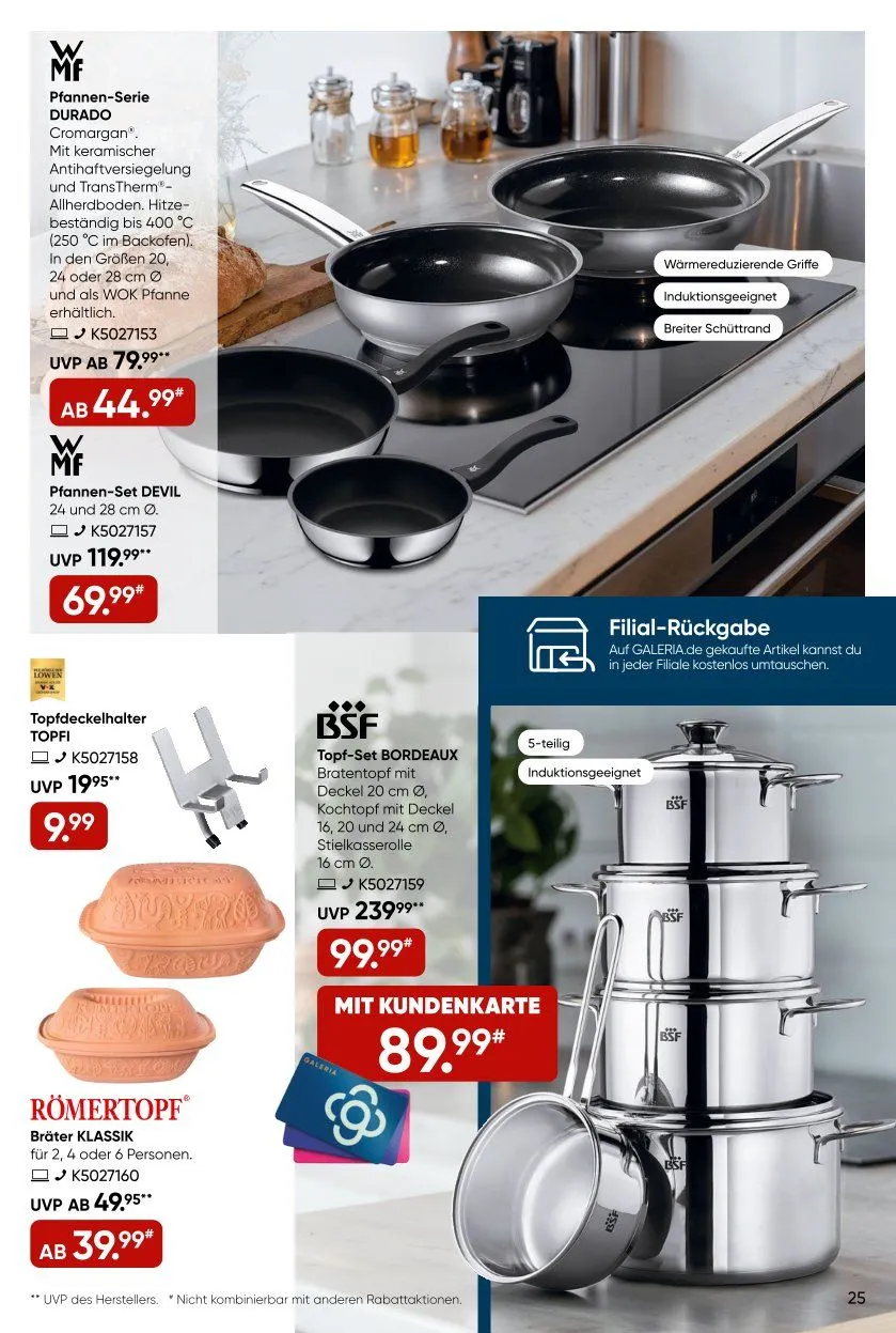 GALERIA Karstadt Kaufhof Prospekt von 3. April bis 8. April 2025 - Prospekt seite 15