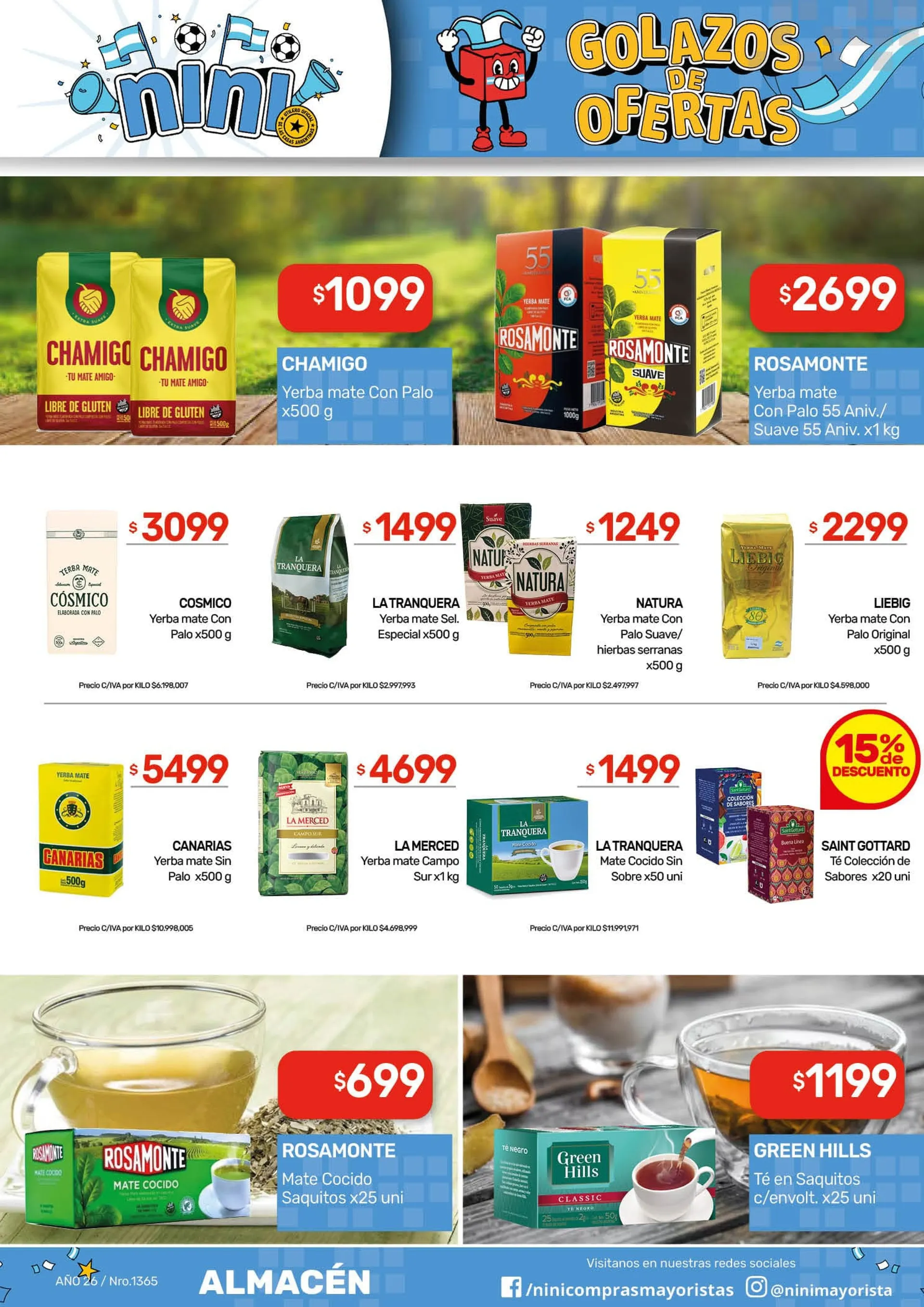 Ofertas de Nini Mayorista Ofertas 22 de junio al 28 de junio 2026 - Página 25 del catálogo