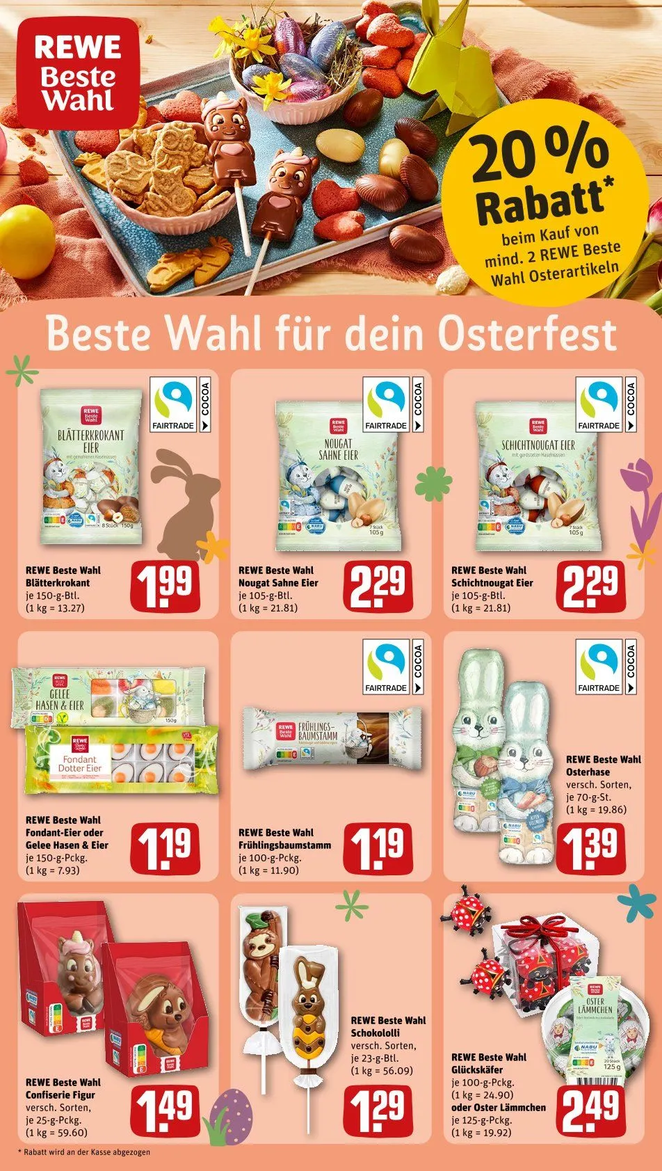 REWE Prospekt von 7. April bis 13. April 2025 - Prospekt seite 25