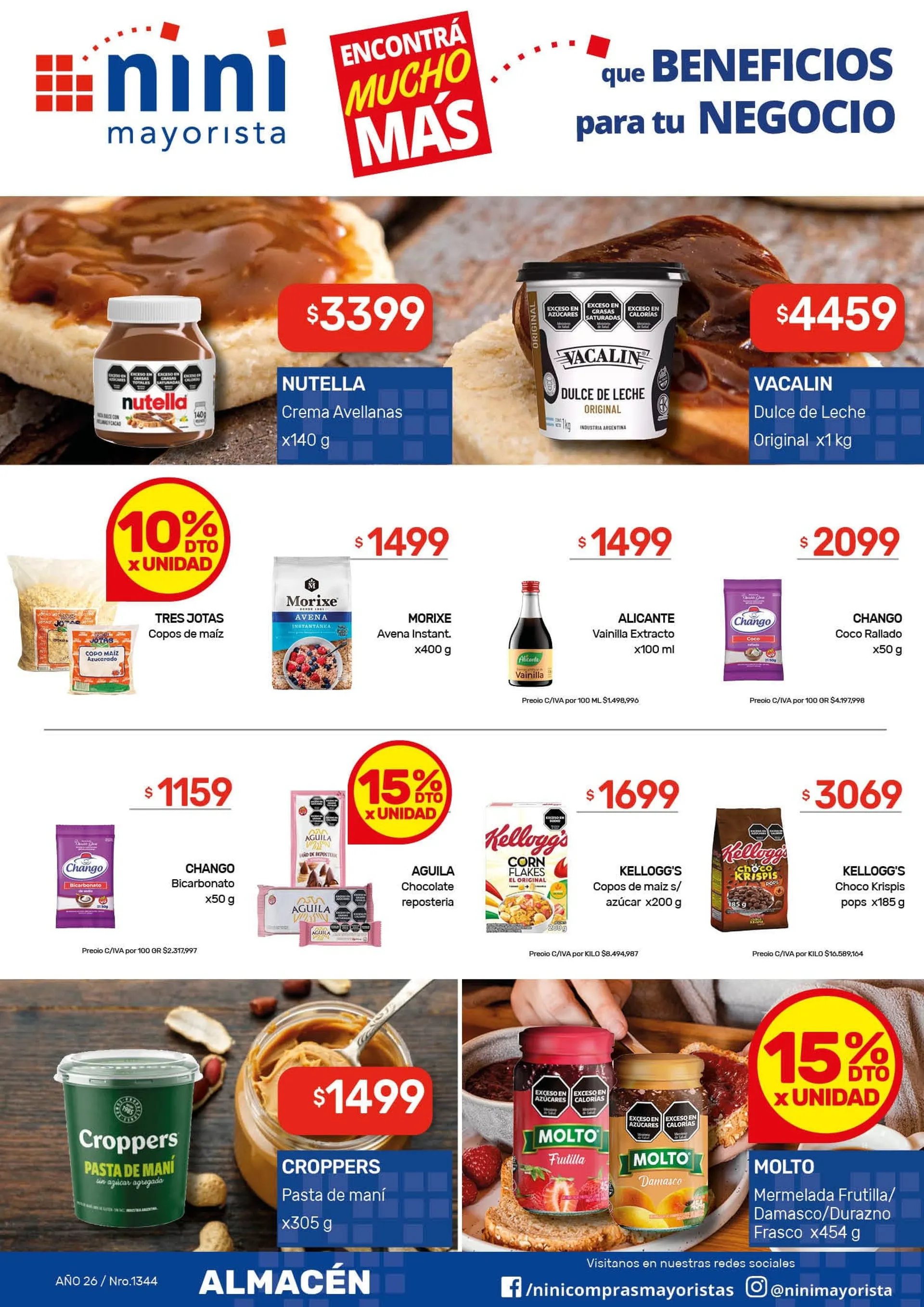 Ofertas de  Nini Mayorista Ofertas 26 de enero al 1 de febrero 2026 - Página 25 del catálogo