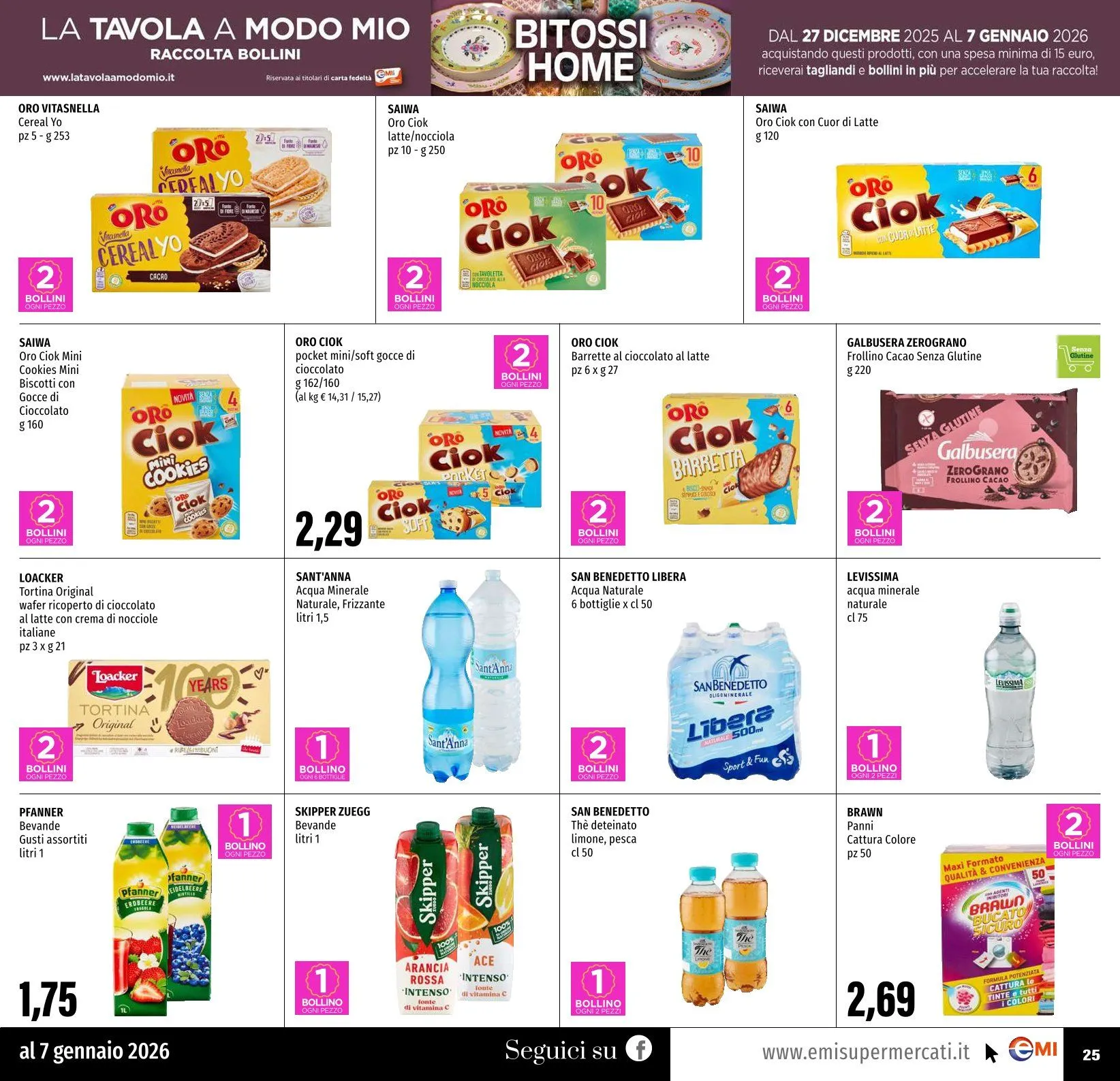 Emi Supermercati Volantino da 26 dicembre a 31 dicembre di 2025 - Pagina del volantino 25