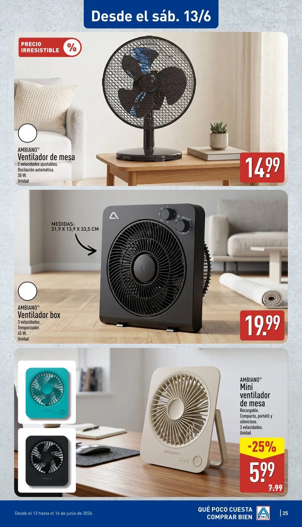 Catálogo de ofertas de Aldi 8 de junio al 14 de junio 2026 - Página 25