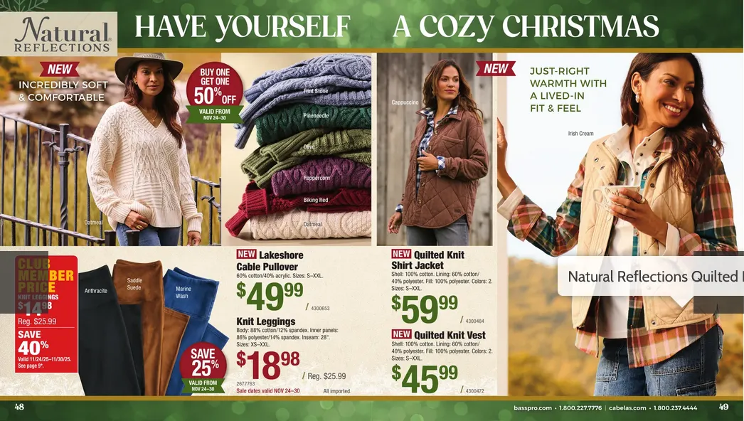 Cabelas Sales from December 1 to December 31 2025 - flyer page 25