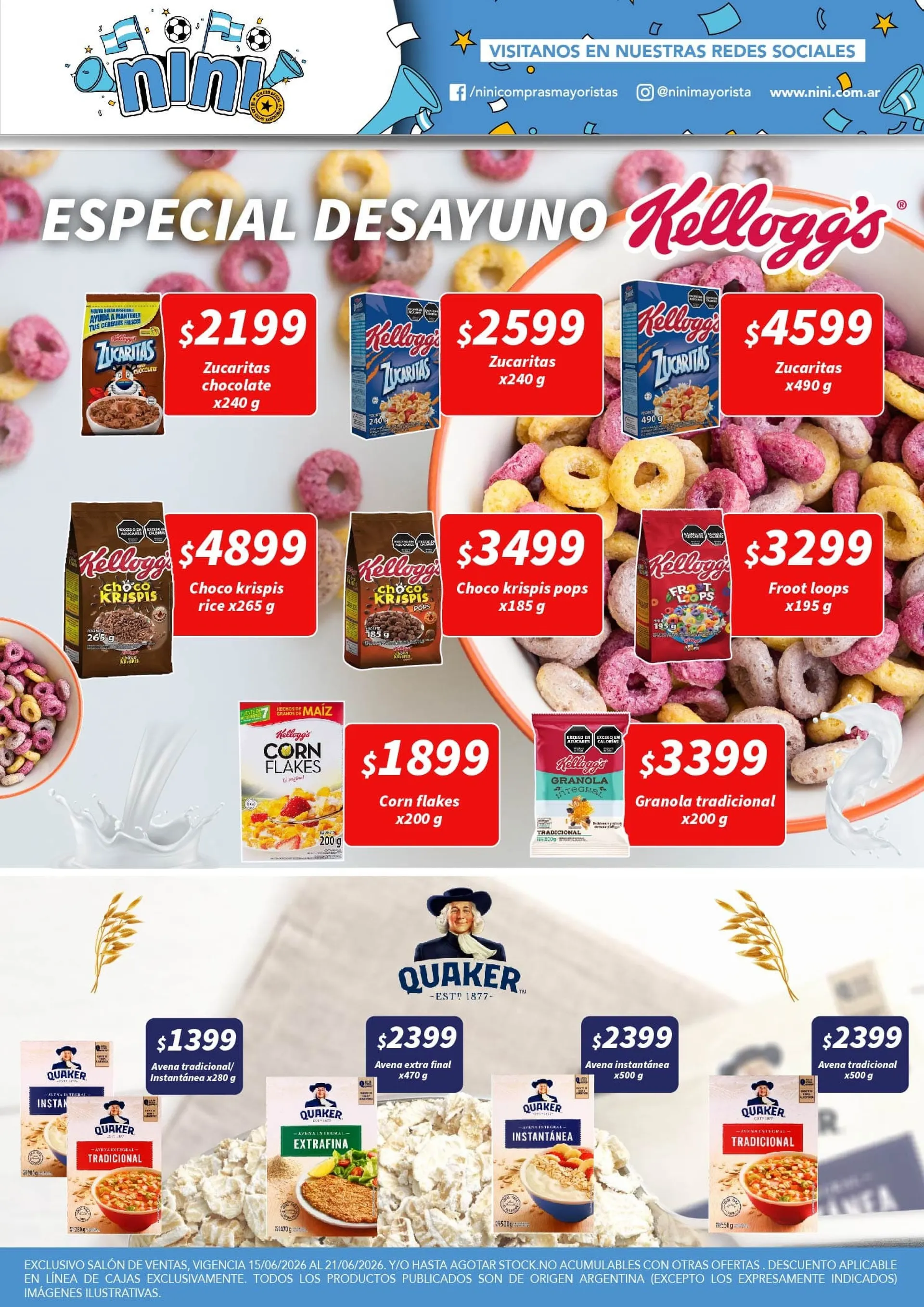 Ofertas de Nini Mayorista Ofertas 15 de junio al 21 de junio 2026 - Página 25 del catálogo