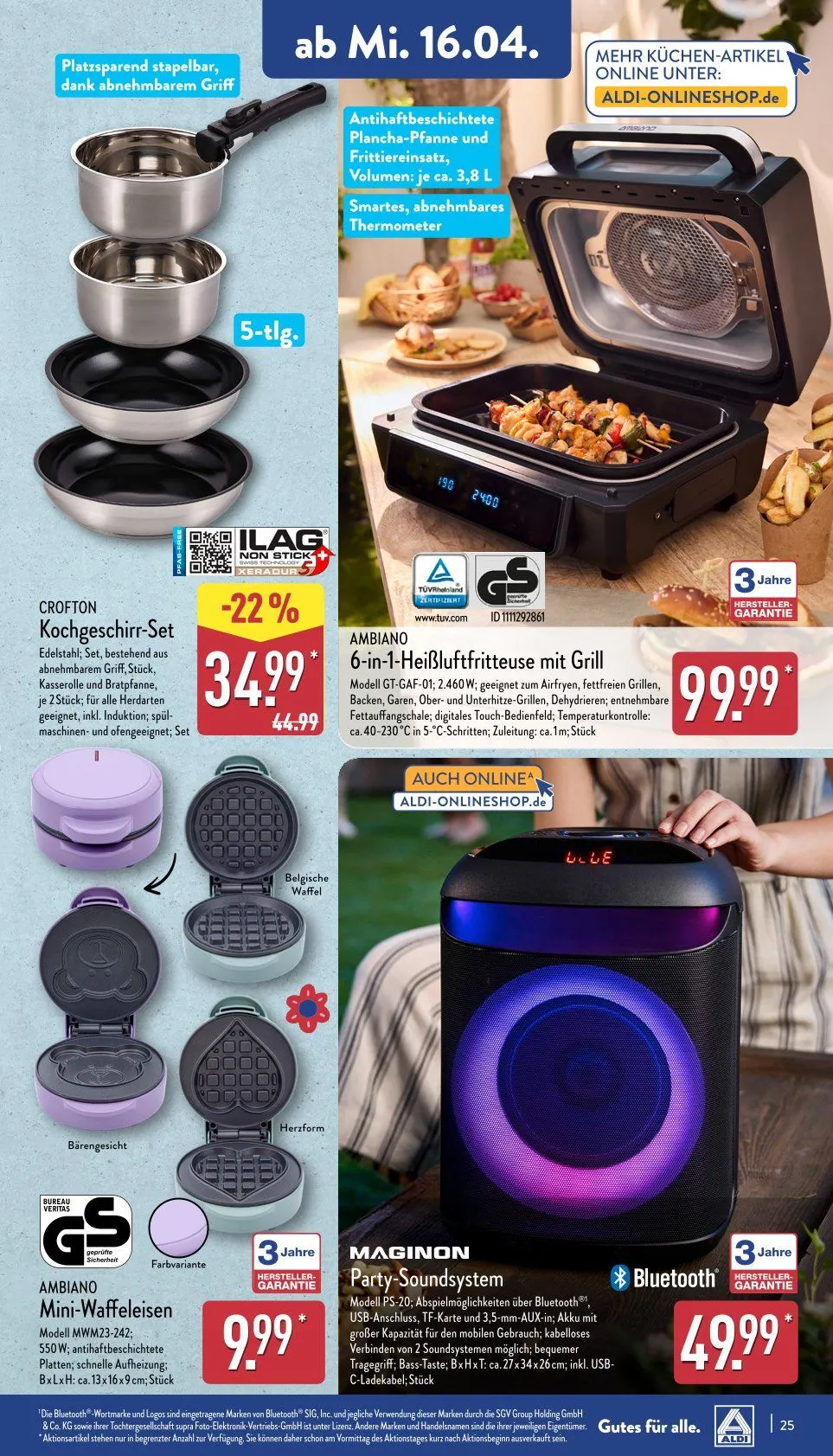 ALDI Aktuell Angebote von 14. April bis 19. April 2025 - Prospekt seite 24