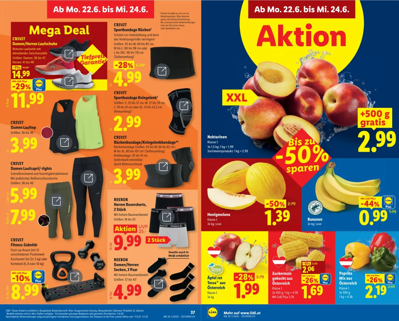 Lidl Prospekte von 18. Juni bis 20. Juni 2026 - Flugblätt seite 25