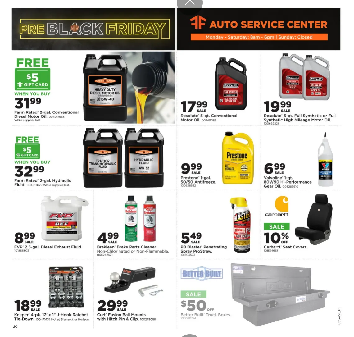 Weekly ad Fleet Farm Sales from November 6 to November 12 2025 - Page 25