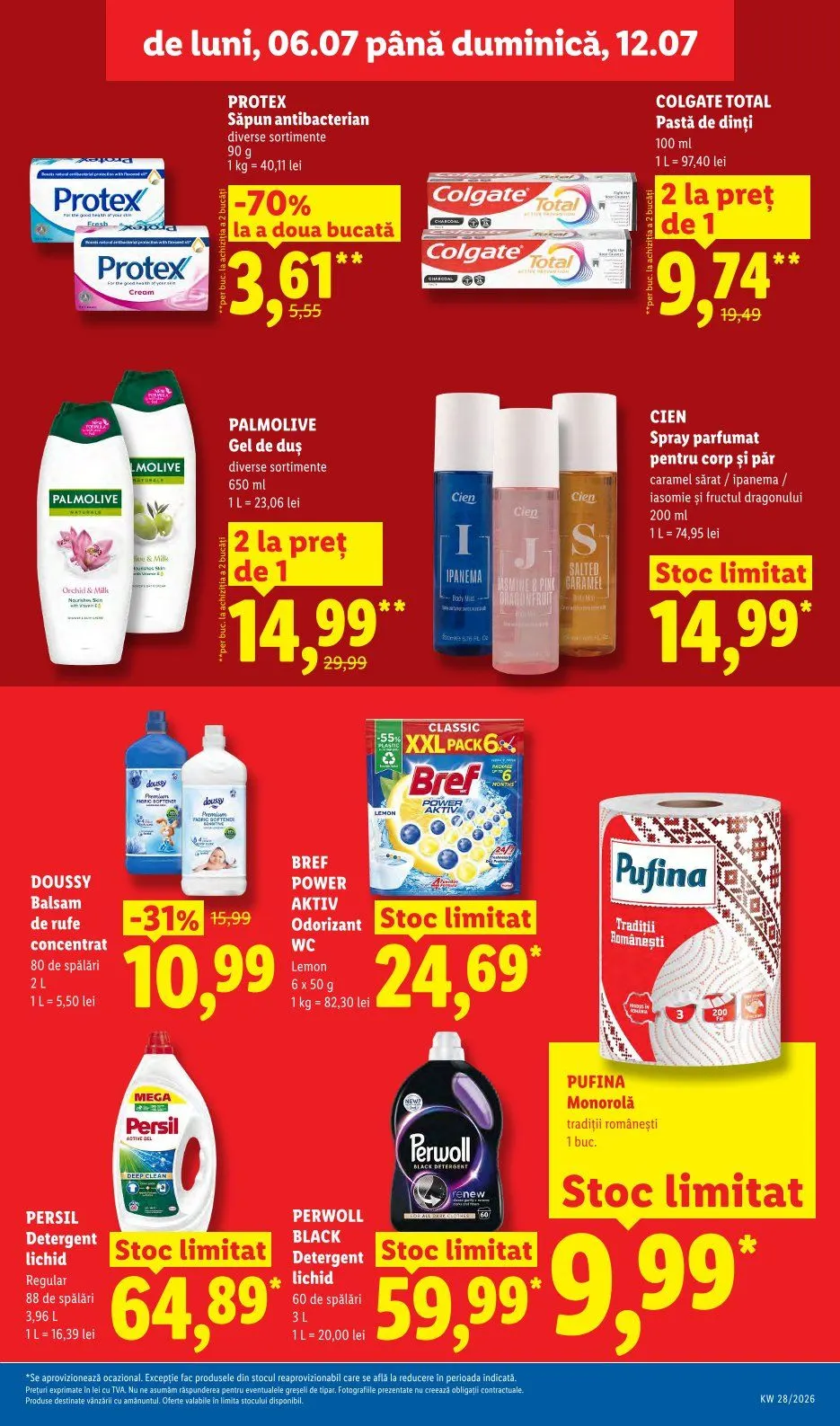 Catalog Oferte de neratat Lidl de la 6 iulie până la 12 iulie 2026 - Revista Pagina 25