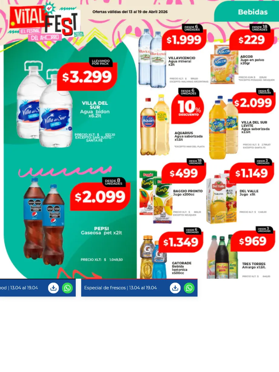 Ofertas de Ofertas Vital  13 de abril al 19 de abril 2026 - Página 32 del catálogo