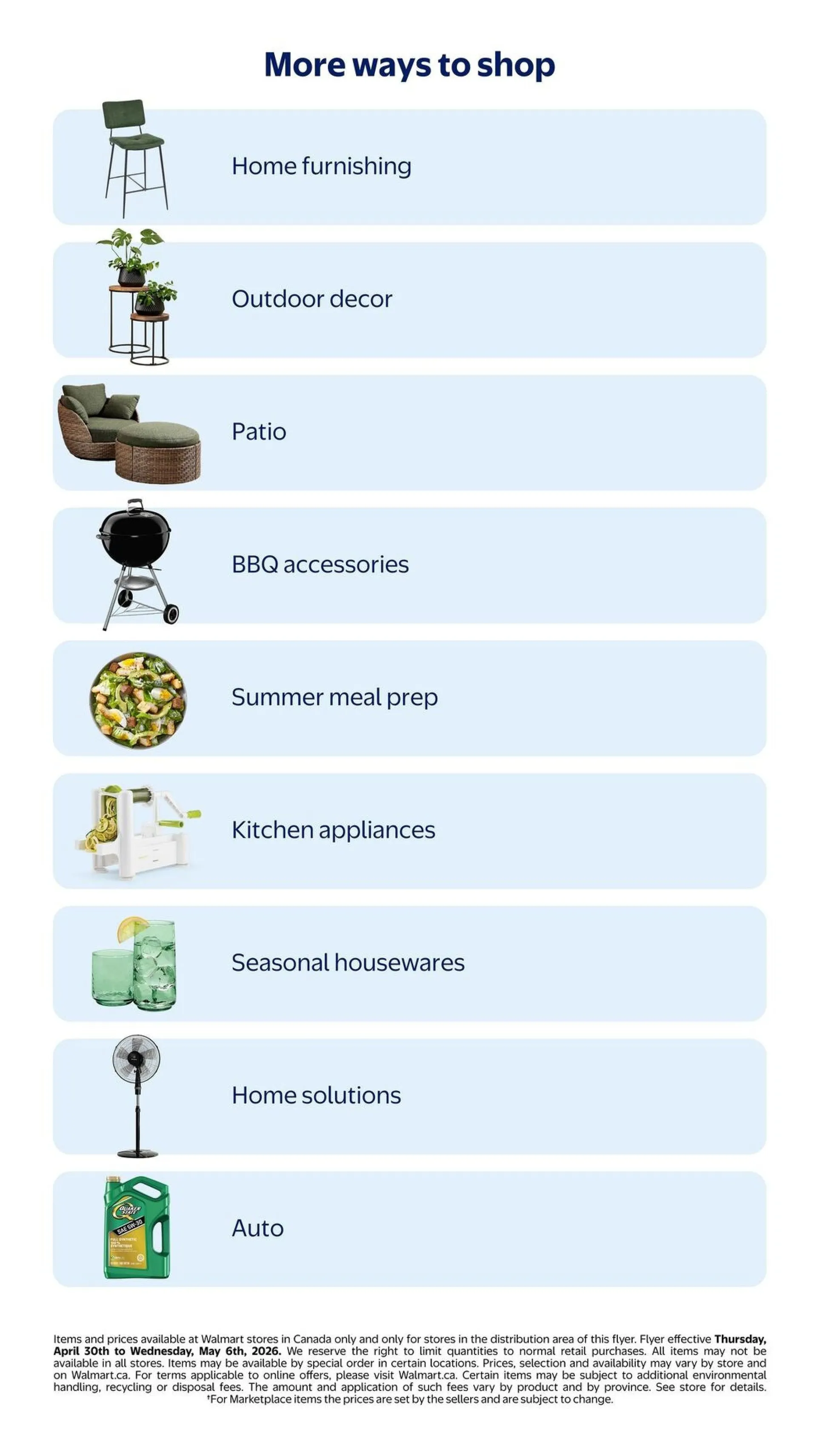 Walmart Sales from April 30 to May 6 2026 - flyer page 25