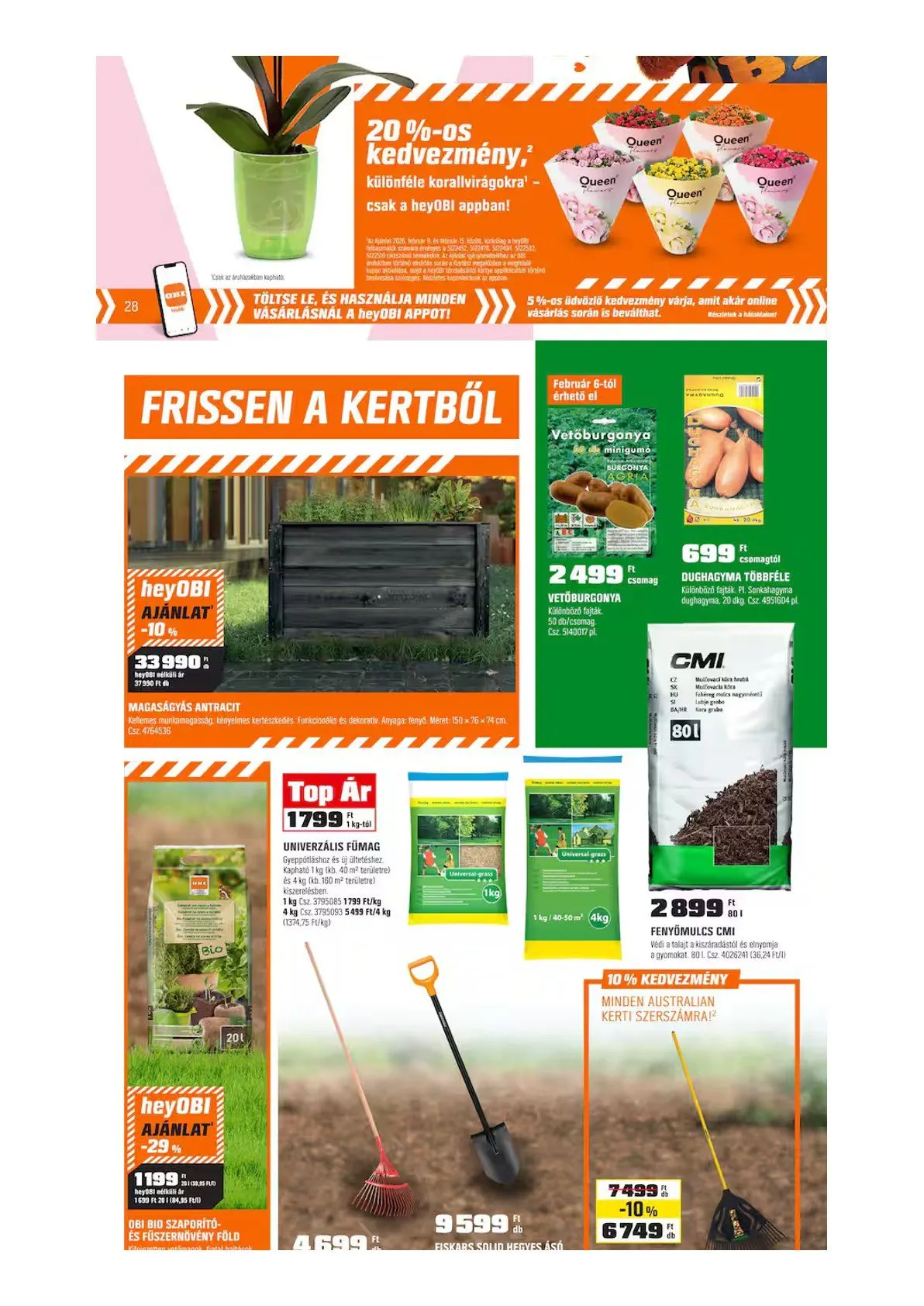 Katalógus  OBI legfrissebb ajánlatai február 3.-tól március 1.-ig 2026. - Oldal 25