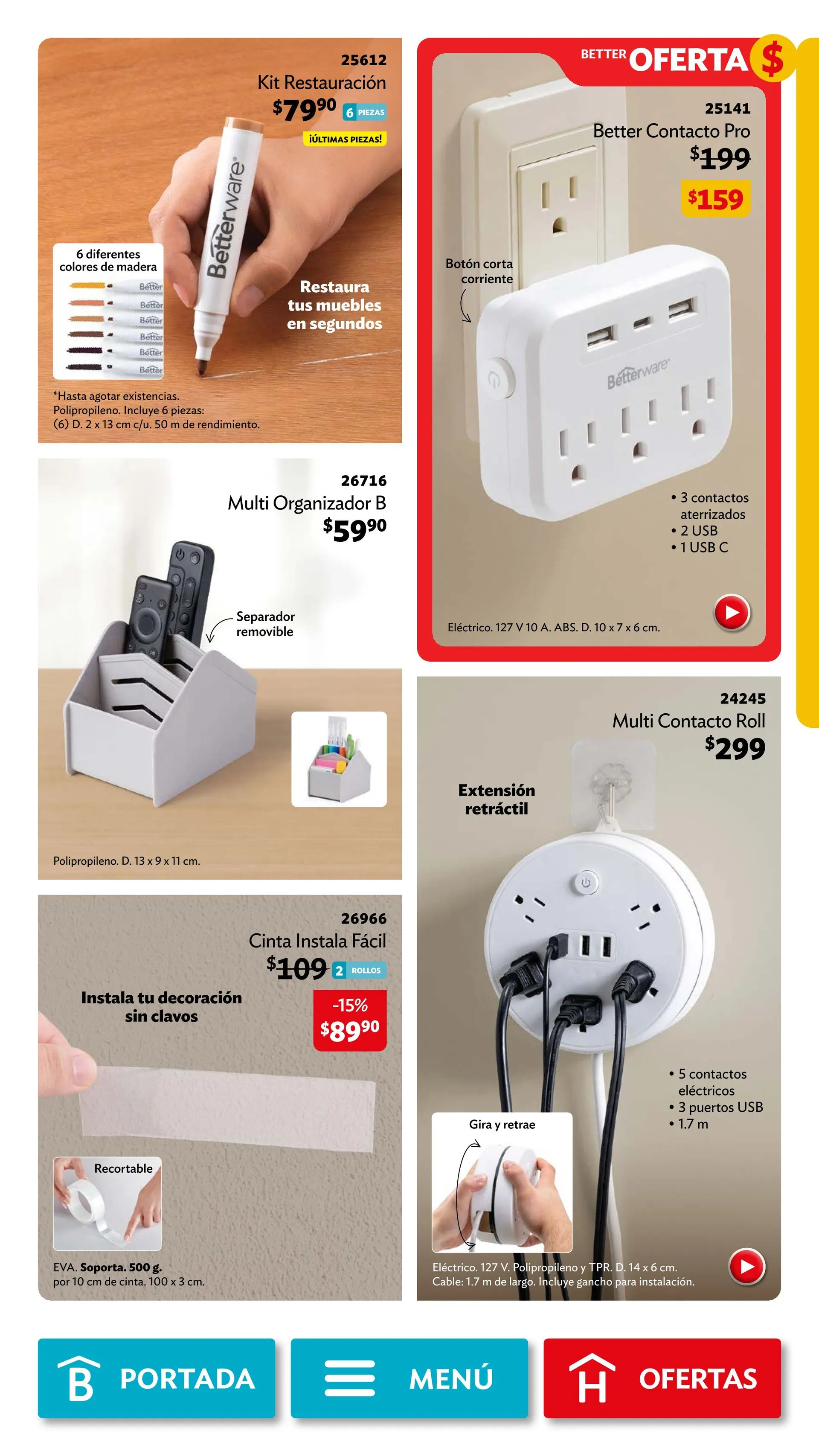 Catálogo de BetterWare Ofertas 1 de julio al 31 de julio 2026 - Pagina 25