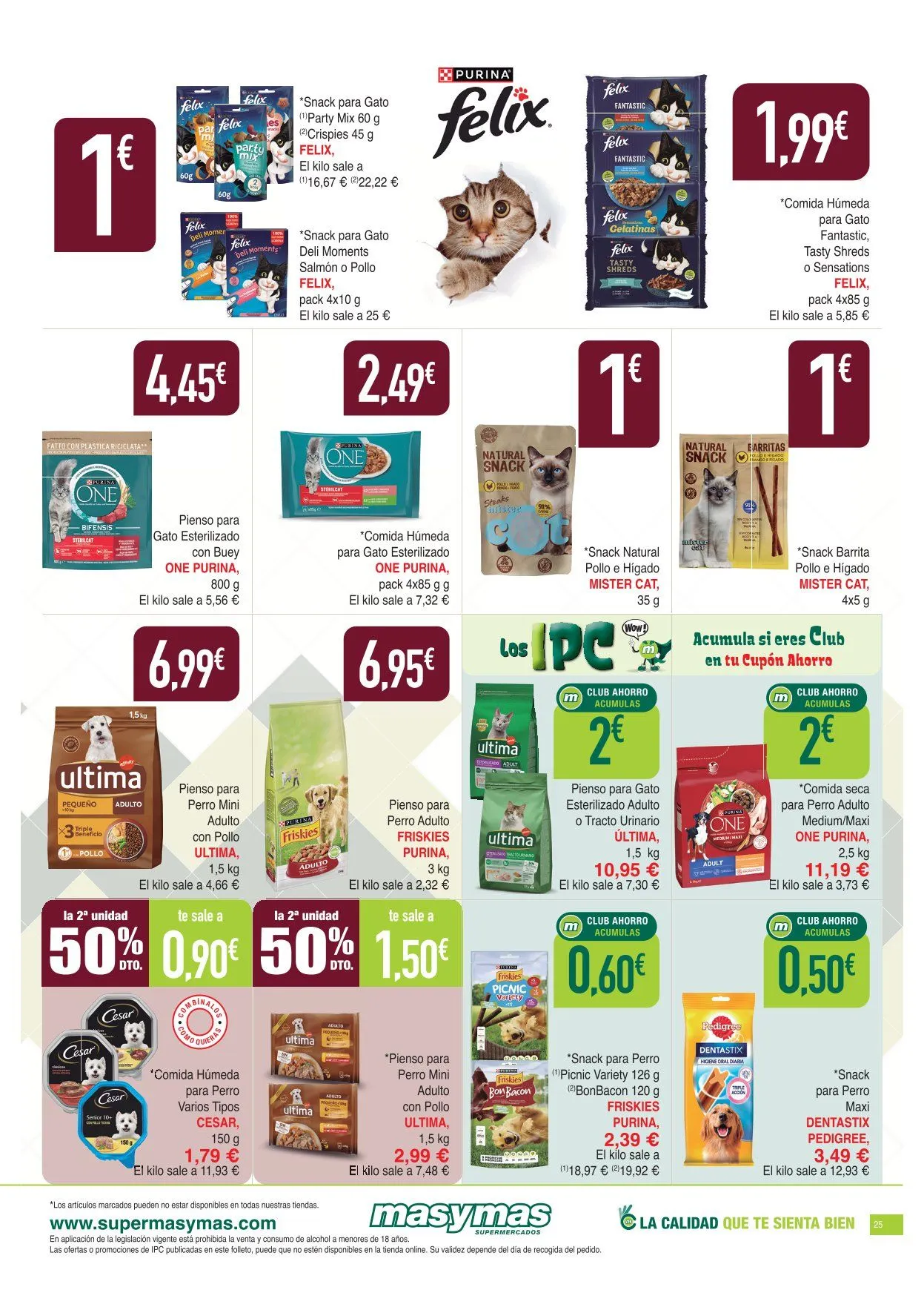 Catálogo de Supermercados masymas Ofertas 28 de mayo al 24 de junio 2026 - Página 25