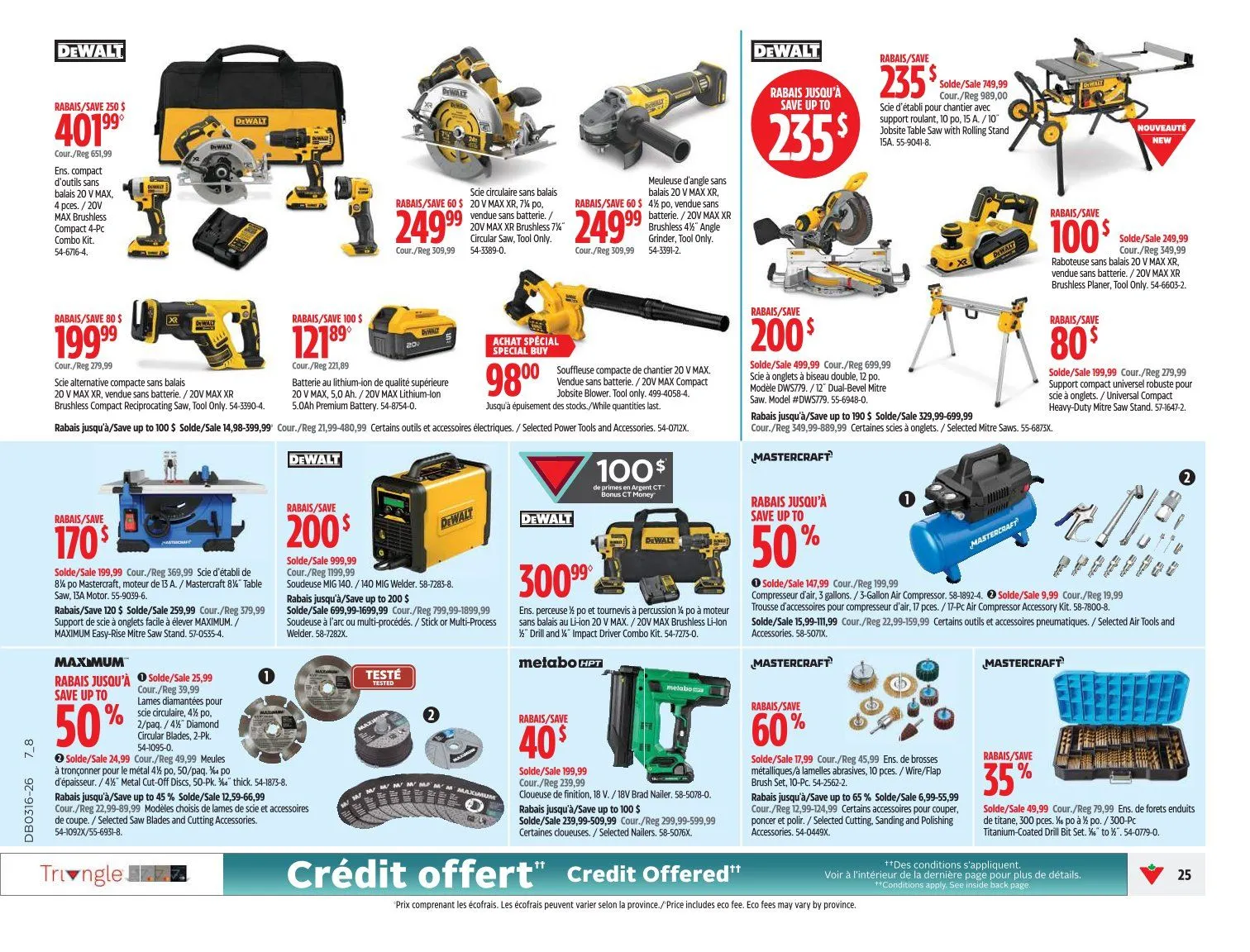  Canadian Tire Sales from April 16 to April 19 2026 - flyer page 25