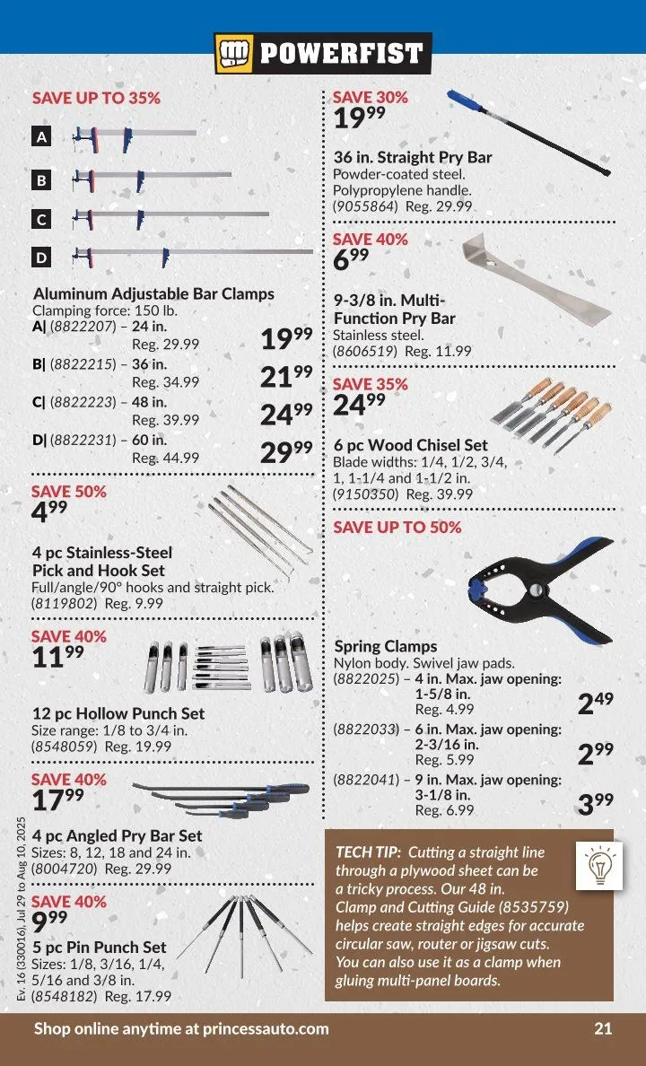 Flyer from July 29 to August 10 2025 - flyer page 25