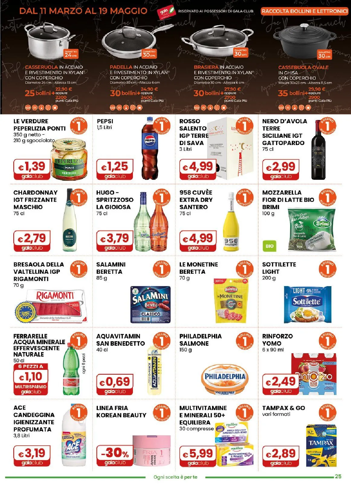 Volantini Gala Supermercati da 7 aprile a 21 aprile di 2026 - Pagina del volantino 25