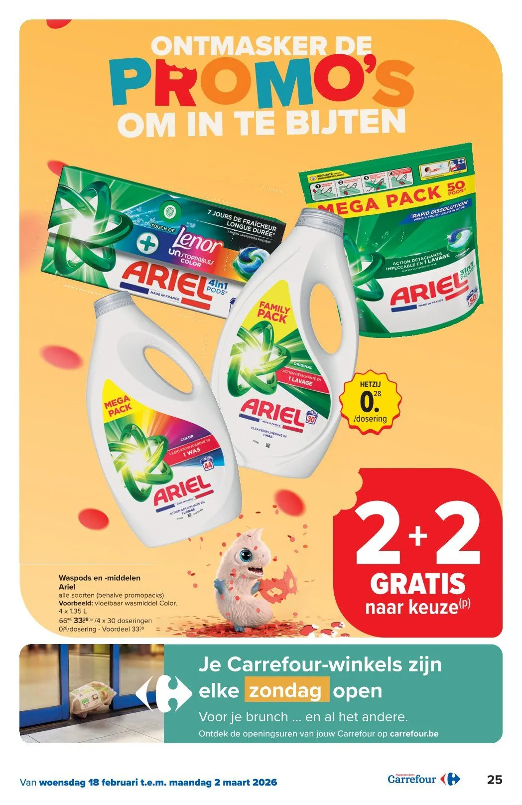 Laatste aanbiedingen in Carrefour folders van 18 februari tot 2 maart 2026 - folder pagina 25