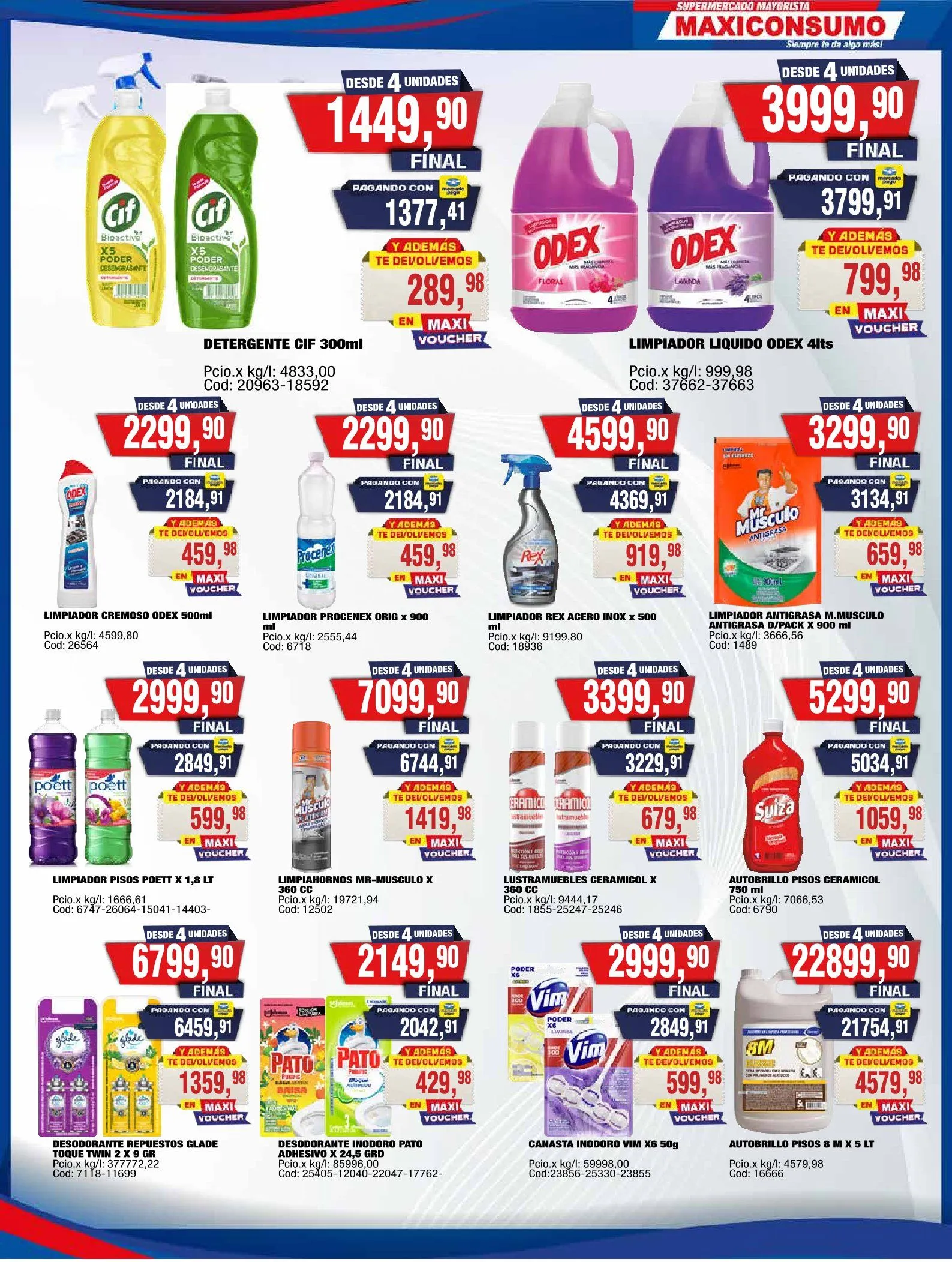 Ofertas de Maxiconsumo Ofertas 18 de mayo al 24 de mayo 2026 - Página 25 del catálogo